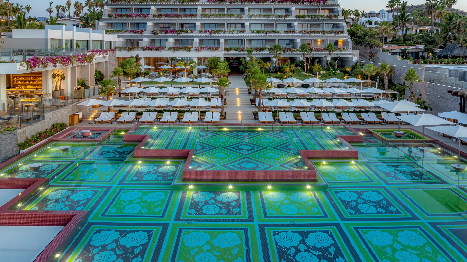 Grand Velas Boutique Los Cabos | Pool View to Hotel