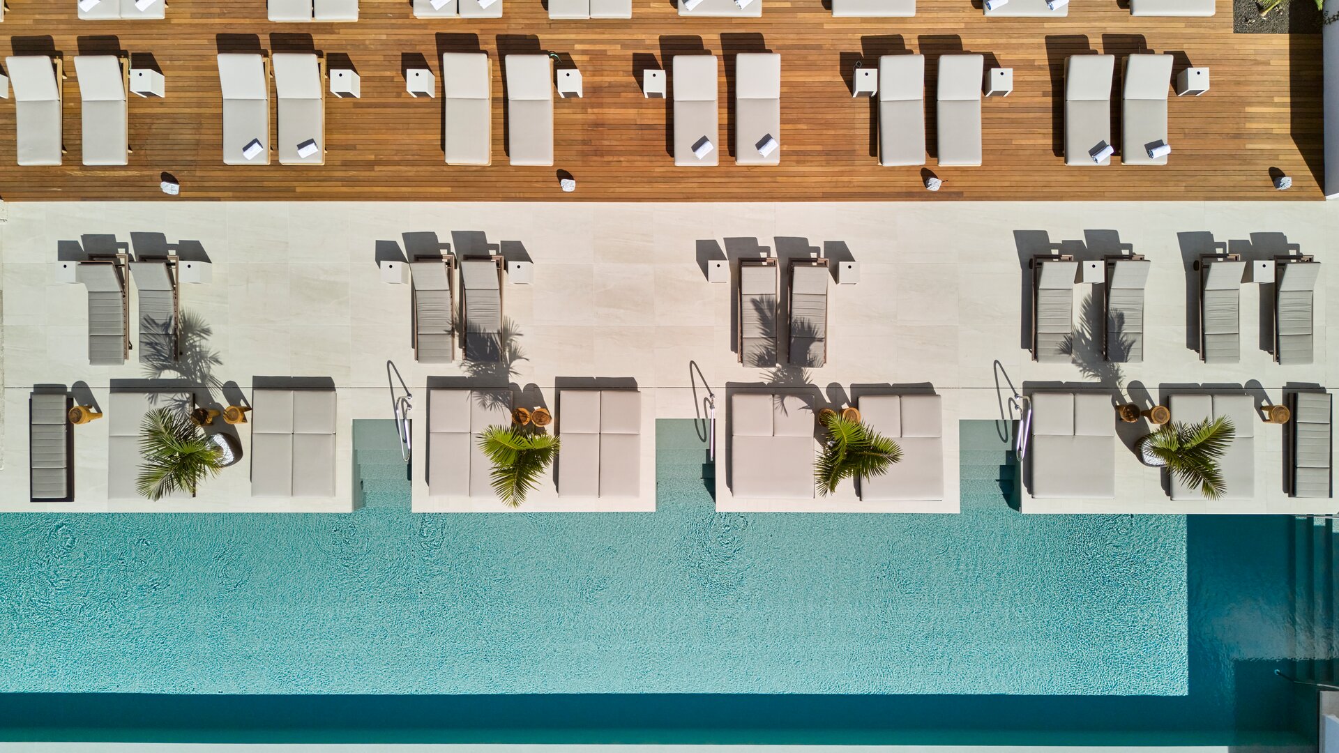 Main Pool Overhead Shot