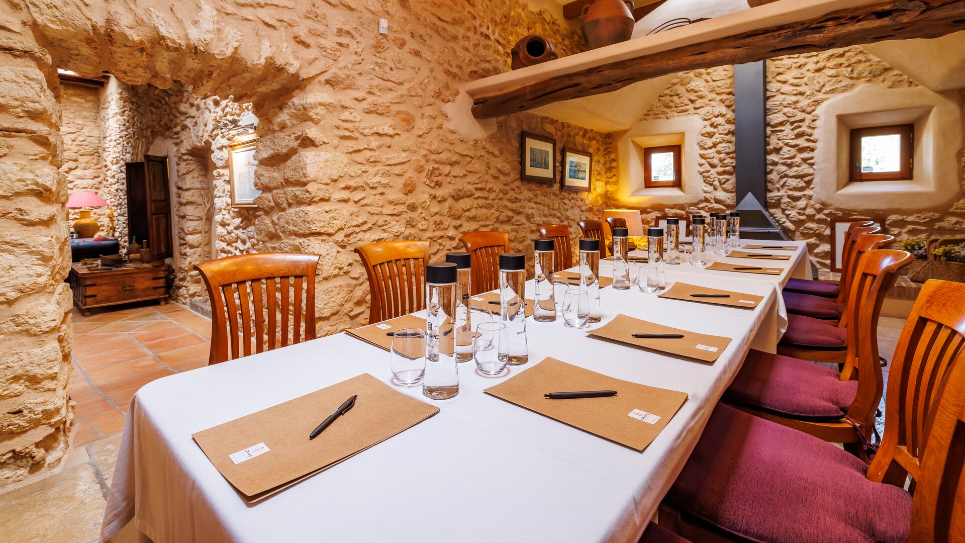 Rustic Retreat Meeting Room