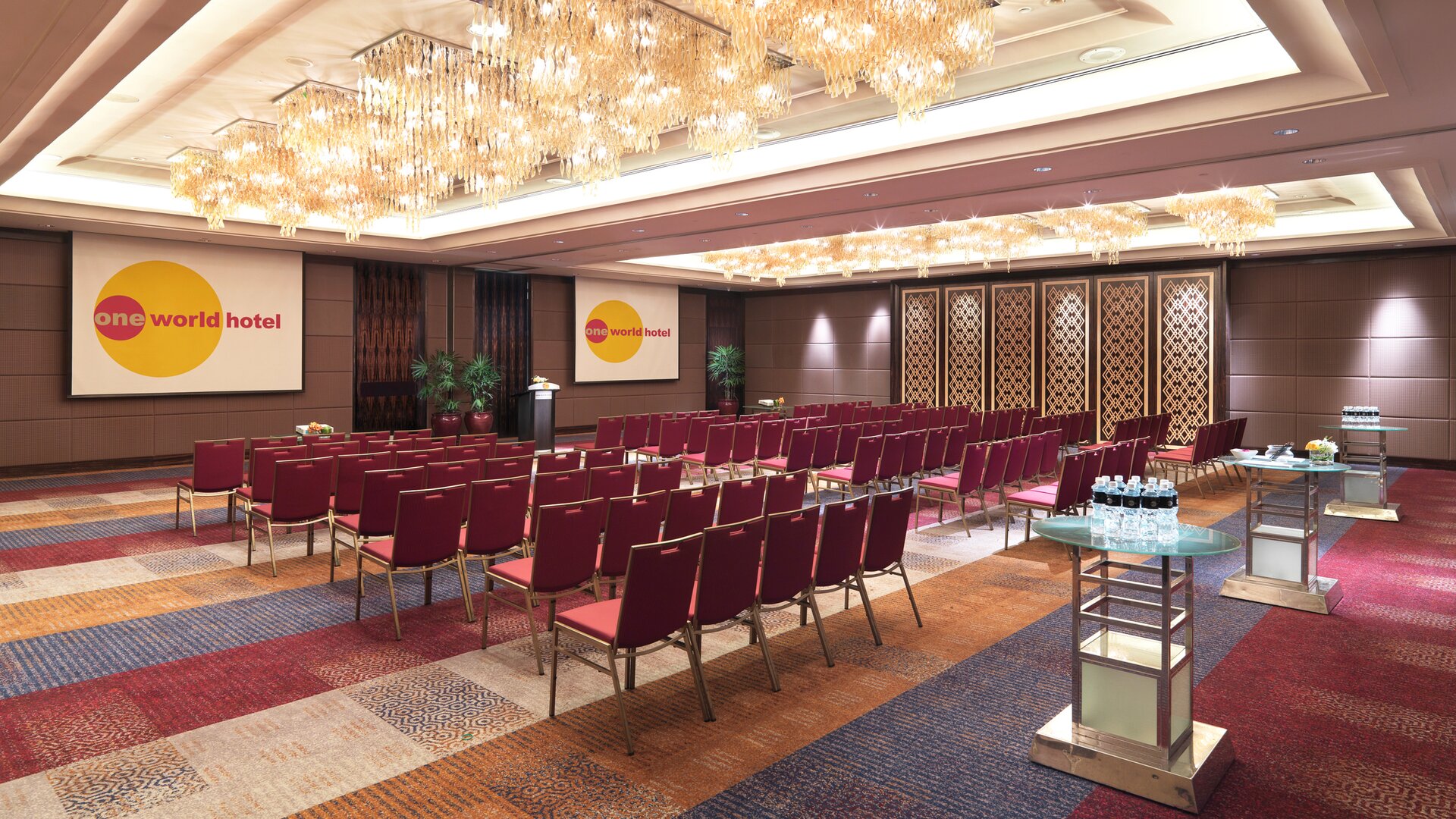 Junior Ballroom Event Space Conference Setting