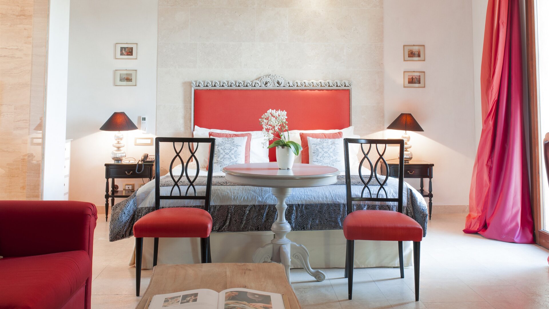 View terrace Junior Suite Bedroom