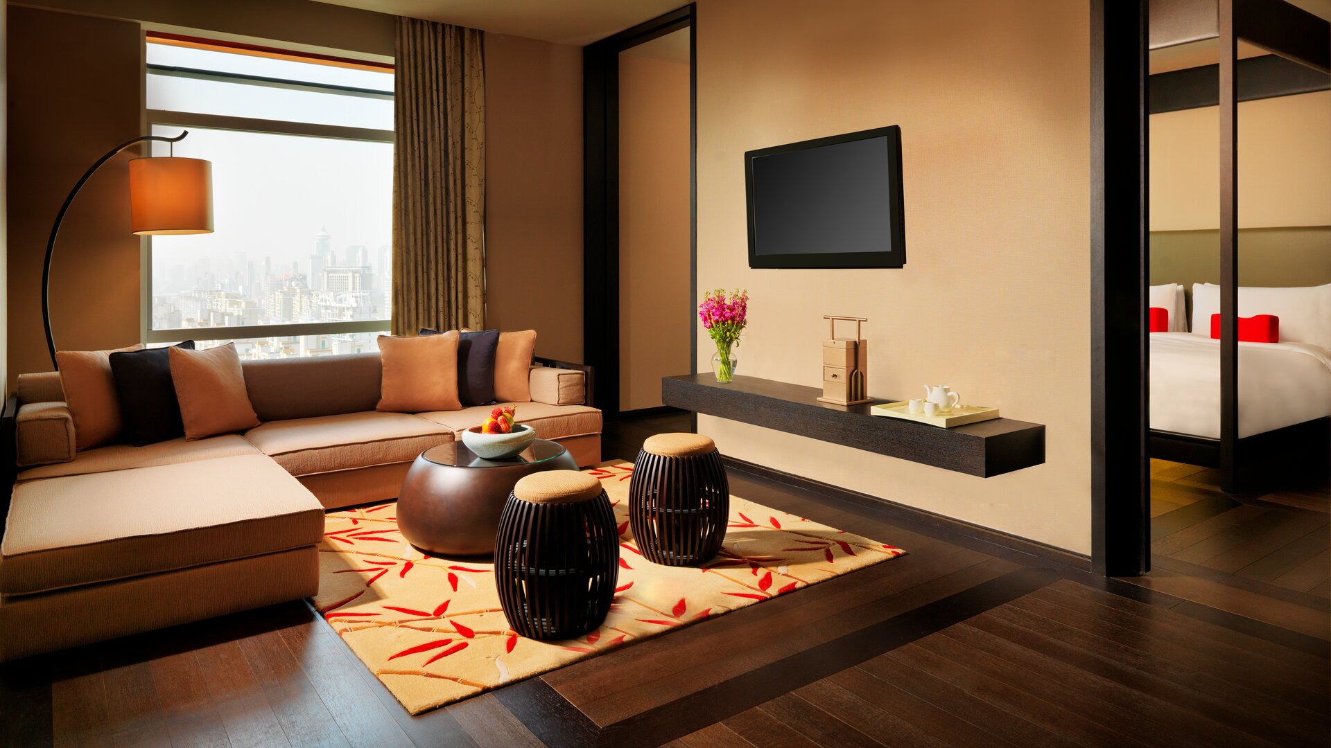 Deluxe King Suite Overview of Interior