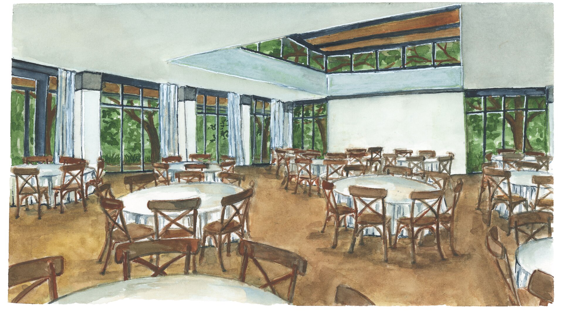 Sketch of Ballroom