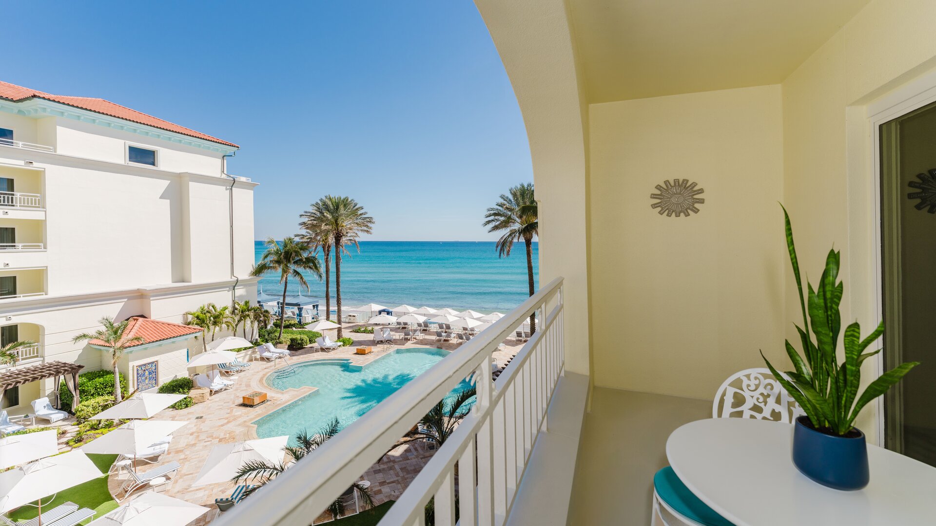 Guest Room Balcony with Ocean View