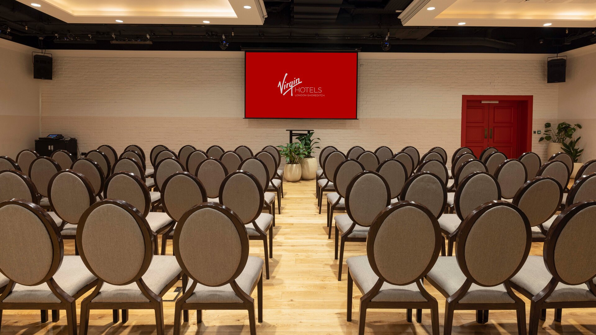 The Manor Event Space Theater Setting