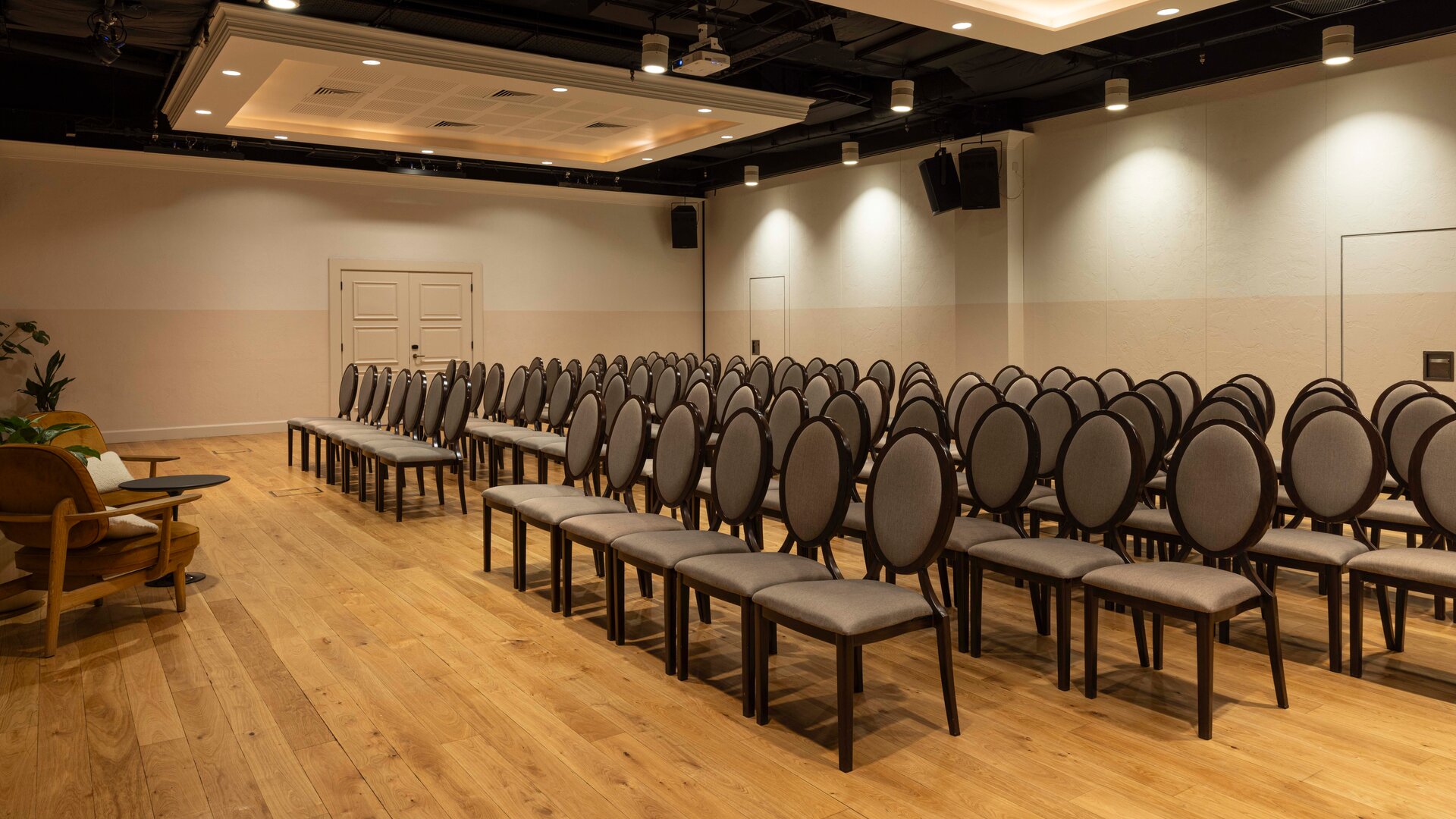 The Manor Event Space Theater Setting