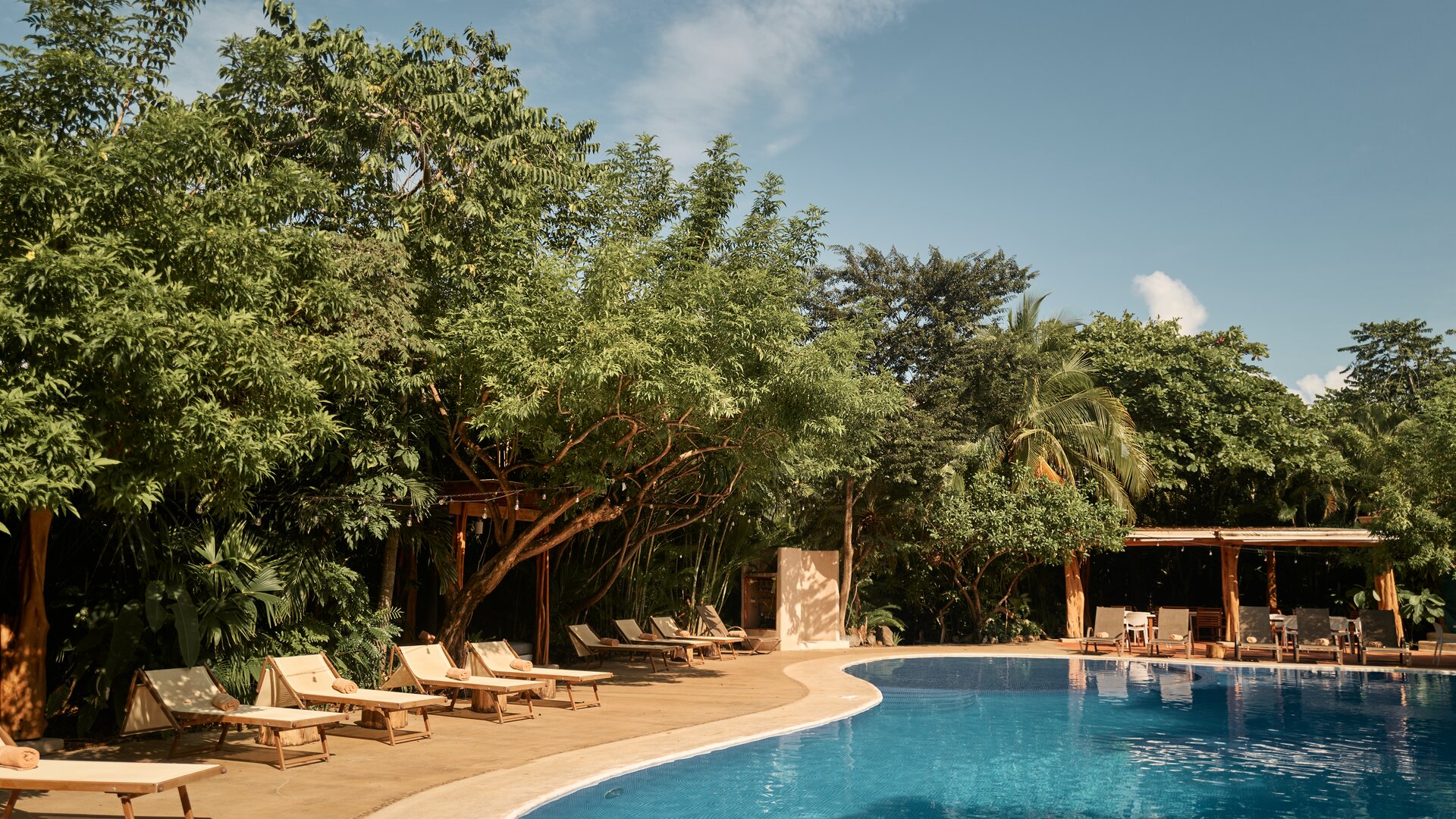 Pool and Lounging Area
