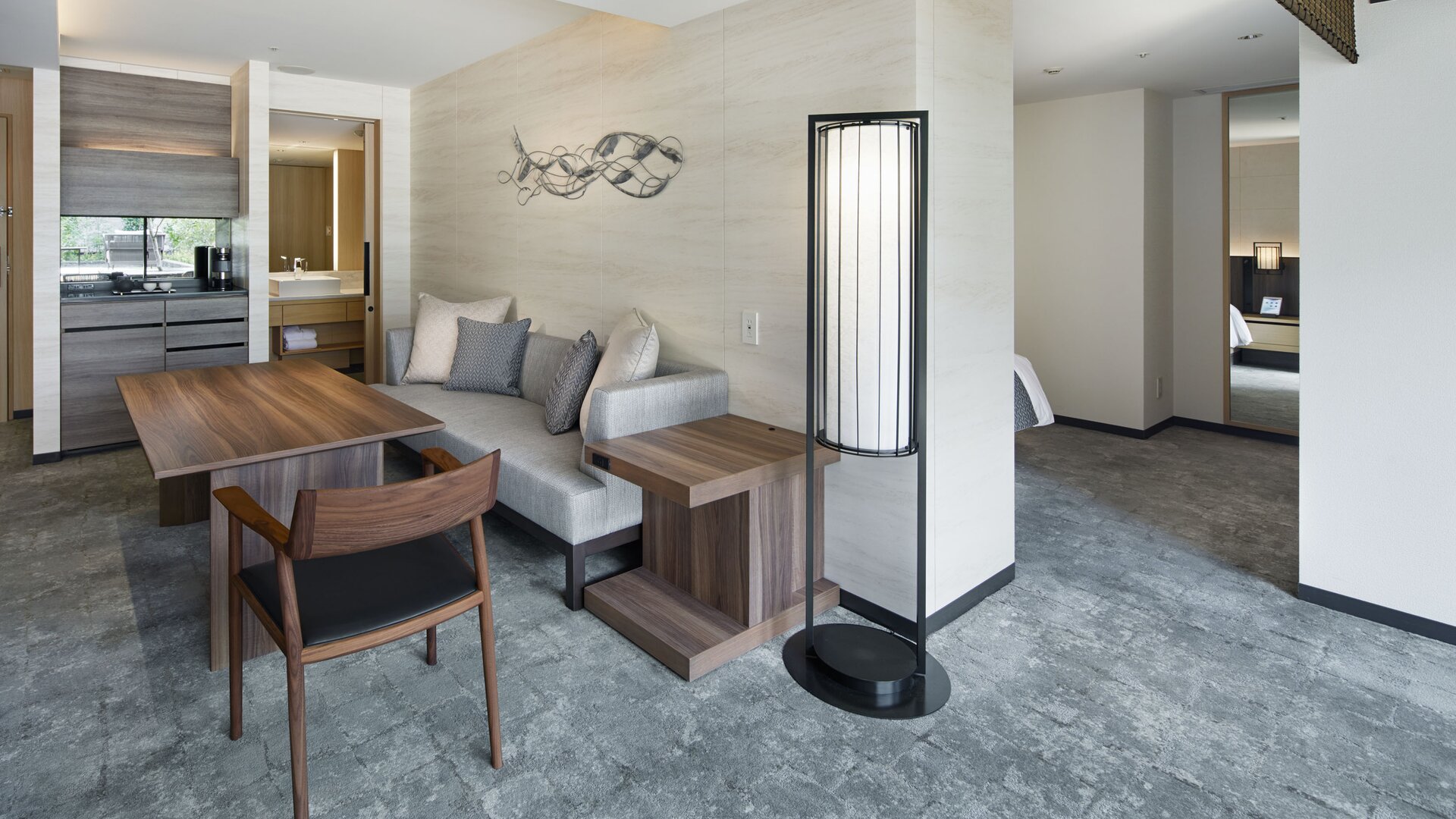 Garden Suite View of Interior