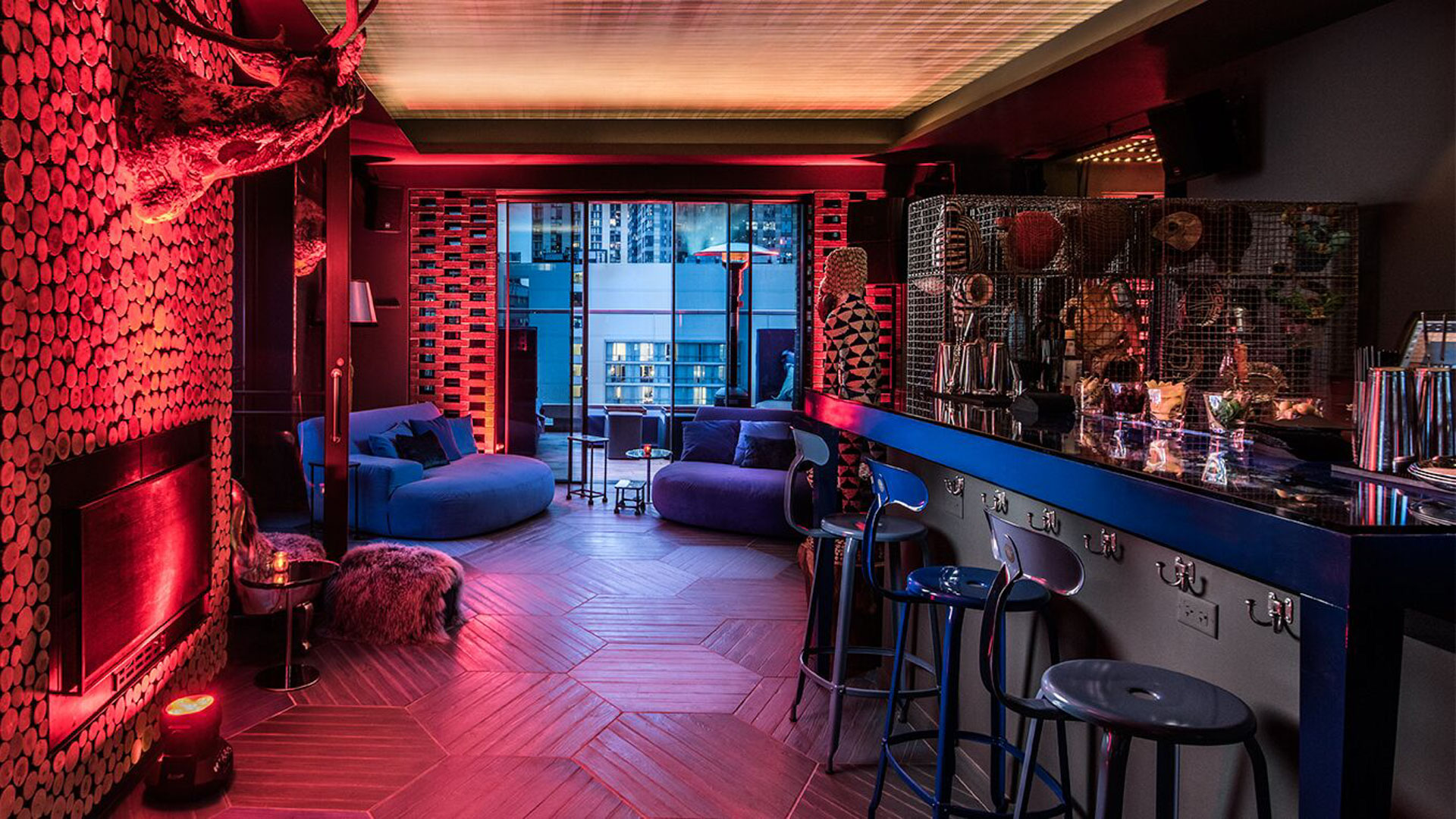 Cerise Restaurant Bar Area