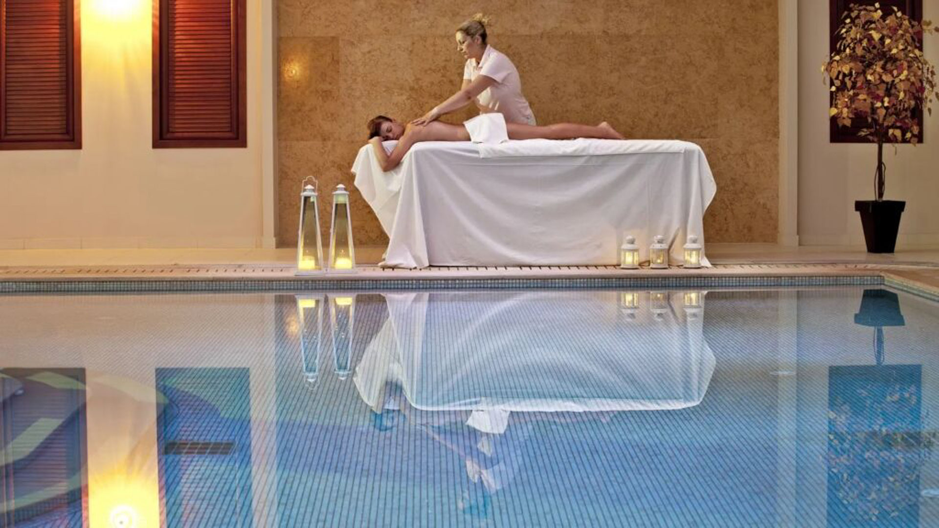 Poolside Spa Treatment