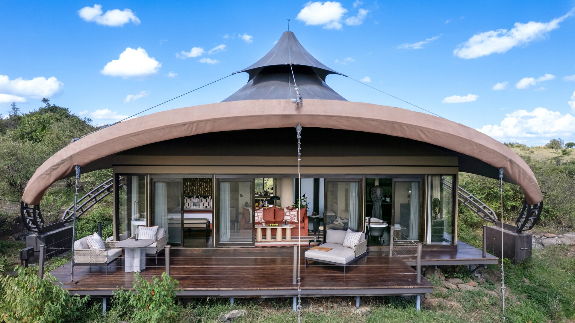 Luxury Tented Suite Exterior