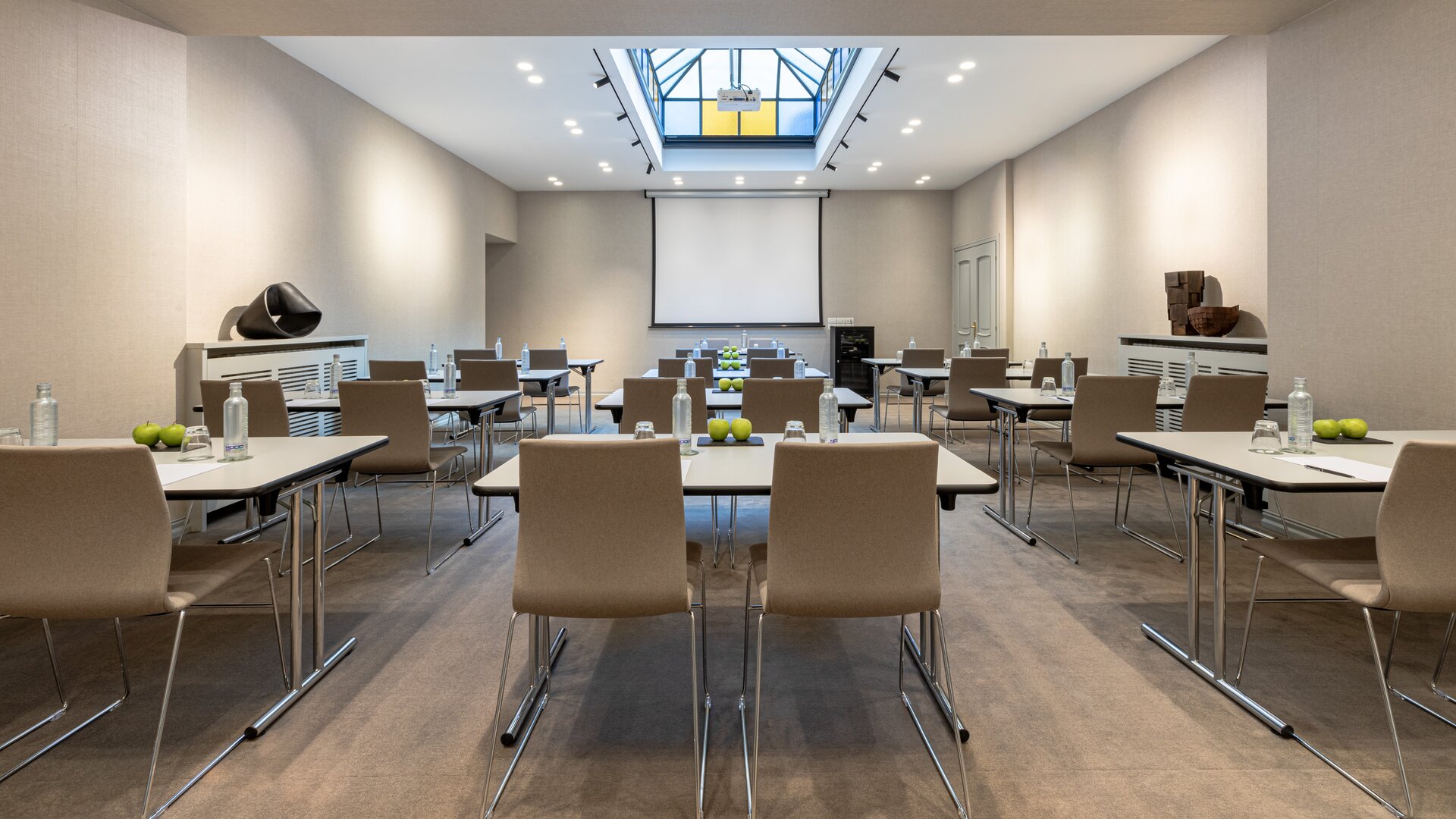 Sala Viconti Event Space Classroom Seating Setup
