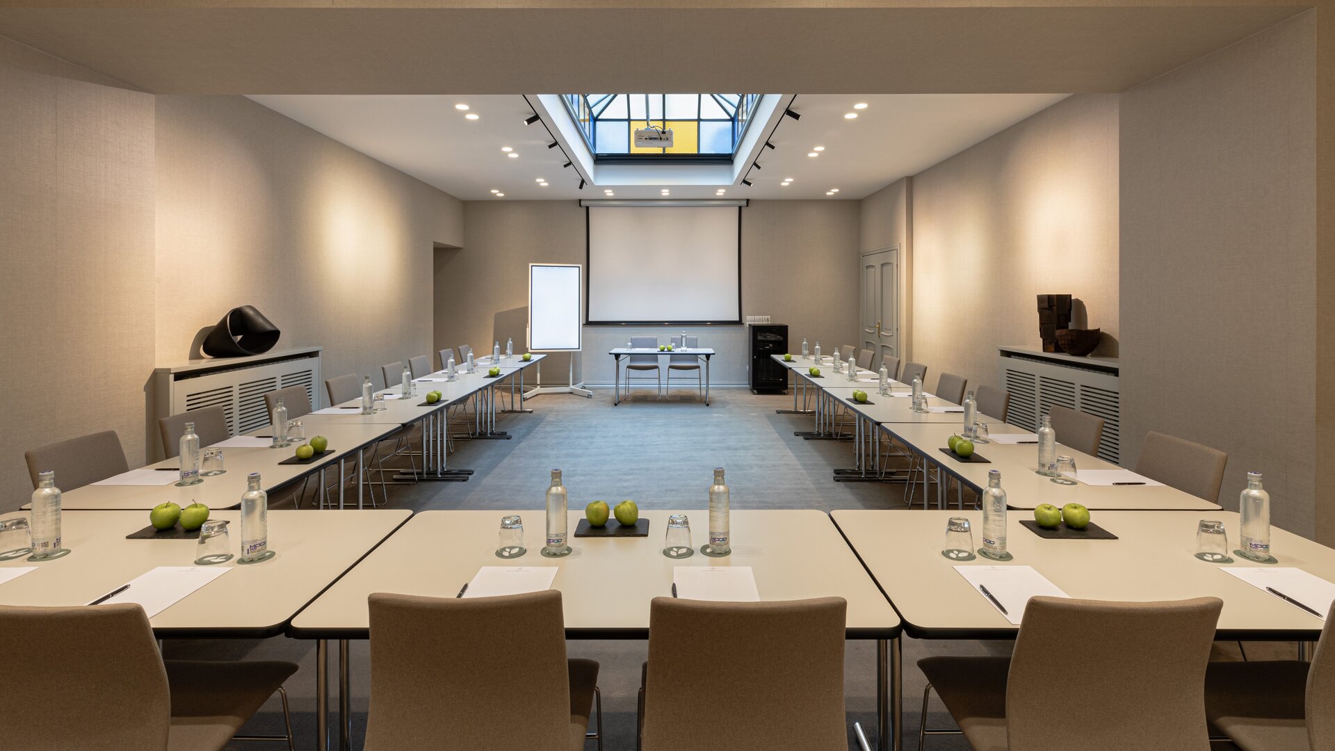 Sala Viconti Event Space U-Shaped Seating Setup