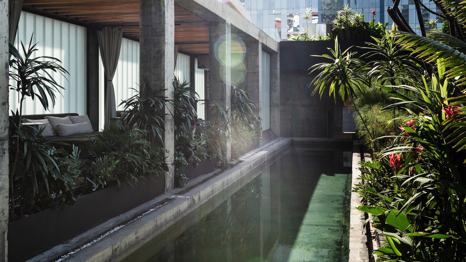 Interior Garden Pool