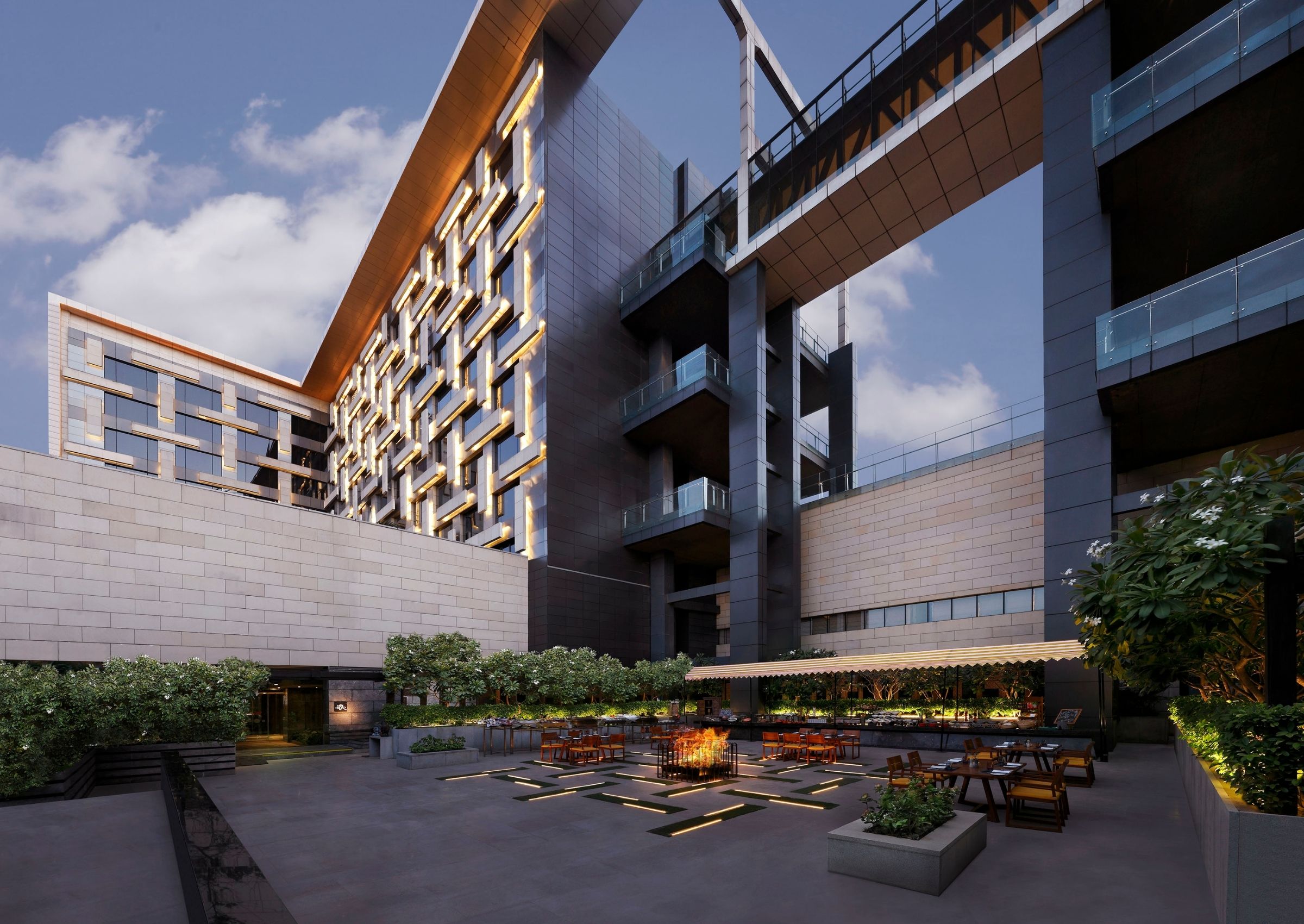 Exterior and Terrace with Firepit