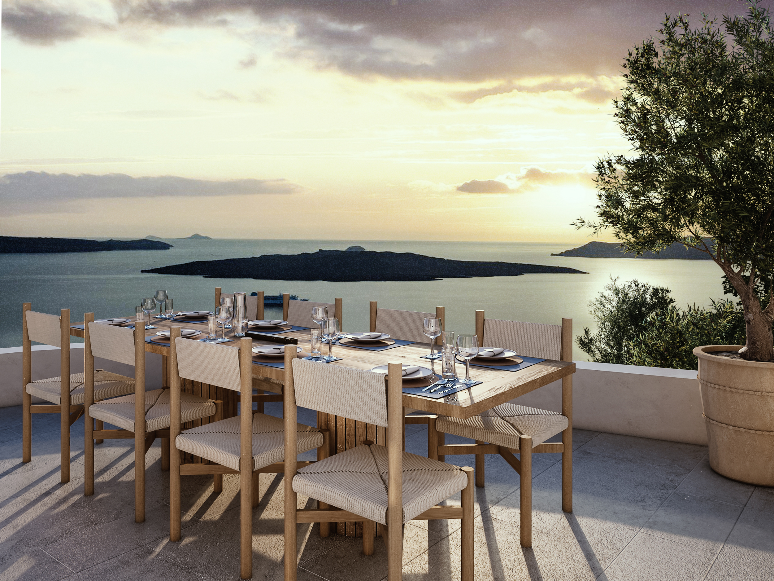 Milto's Greek Table outdoor dining