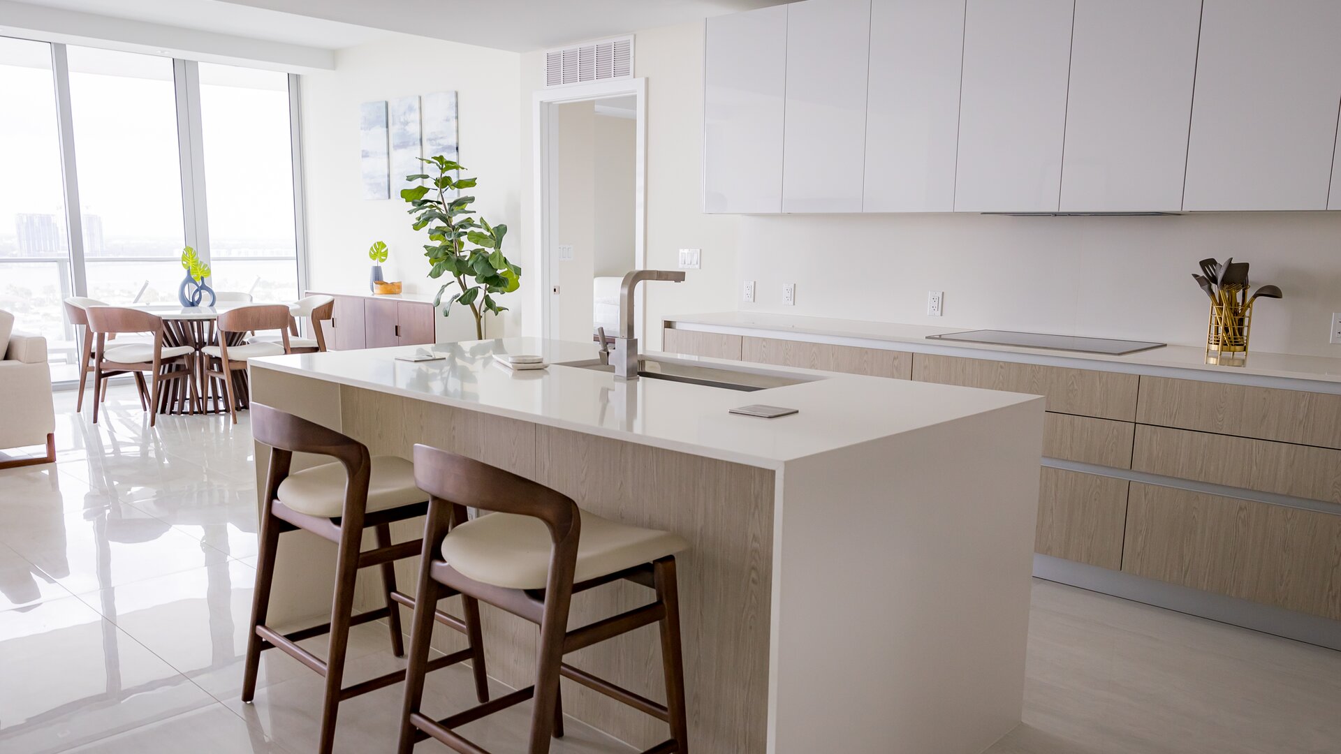 Intracoastal View Wellness Residence Kitchen