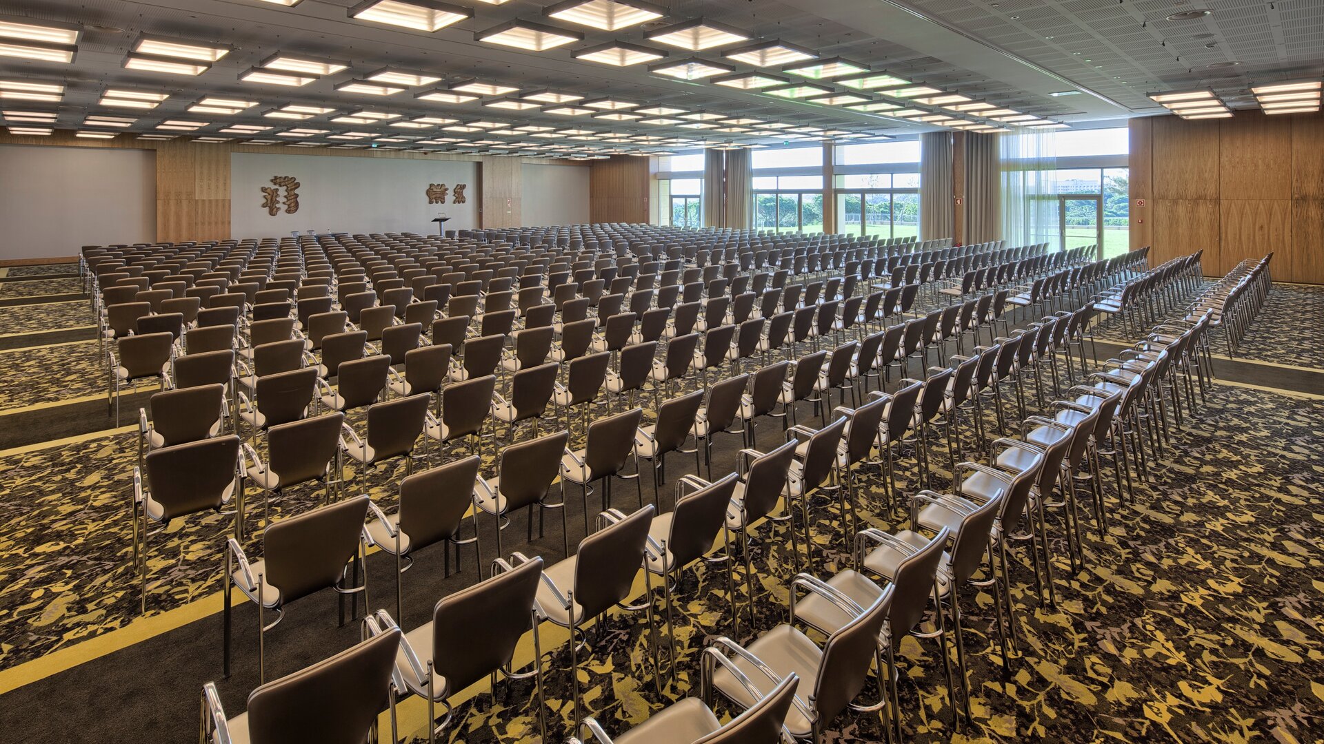 Atlantic Event Space Combination Rooms 1,2,3 with Conference Seating