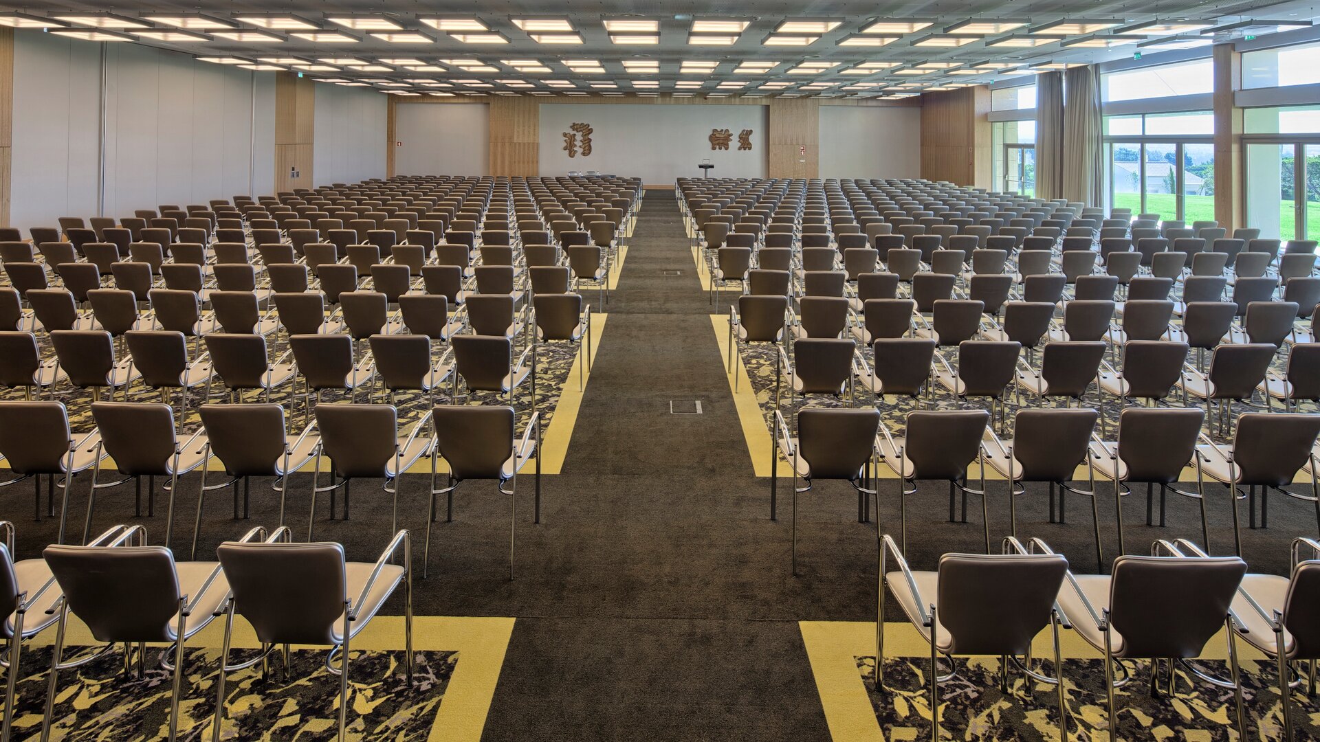 Atlantic Event Space Combination Rooms 1,2,3 with Conference Seating