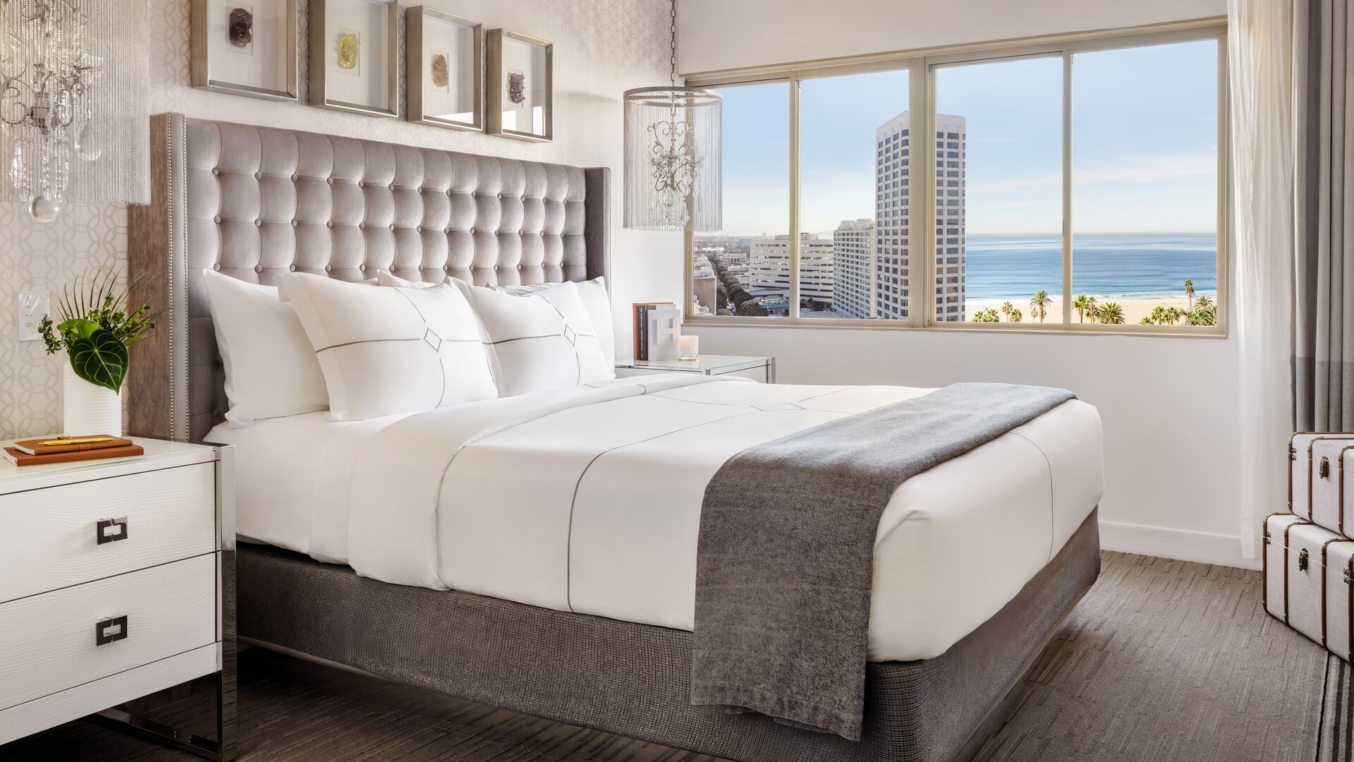 Panoramic King Guest Room Partial with Ocean View