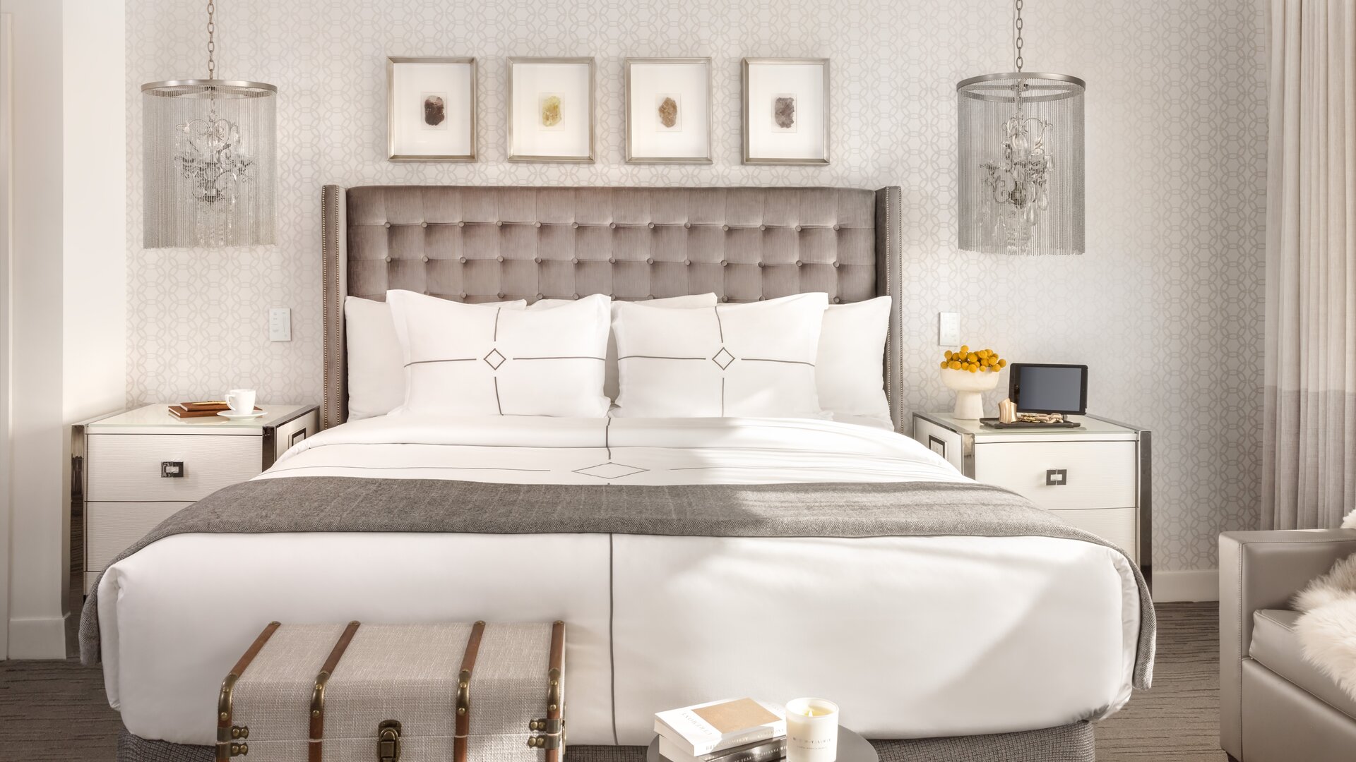 Huntley King Guest Room Bed