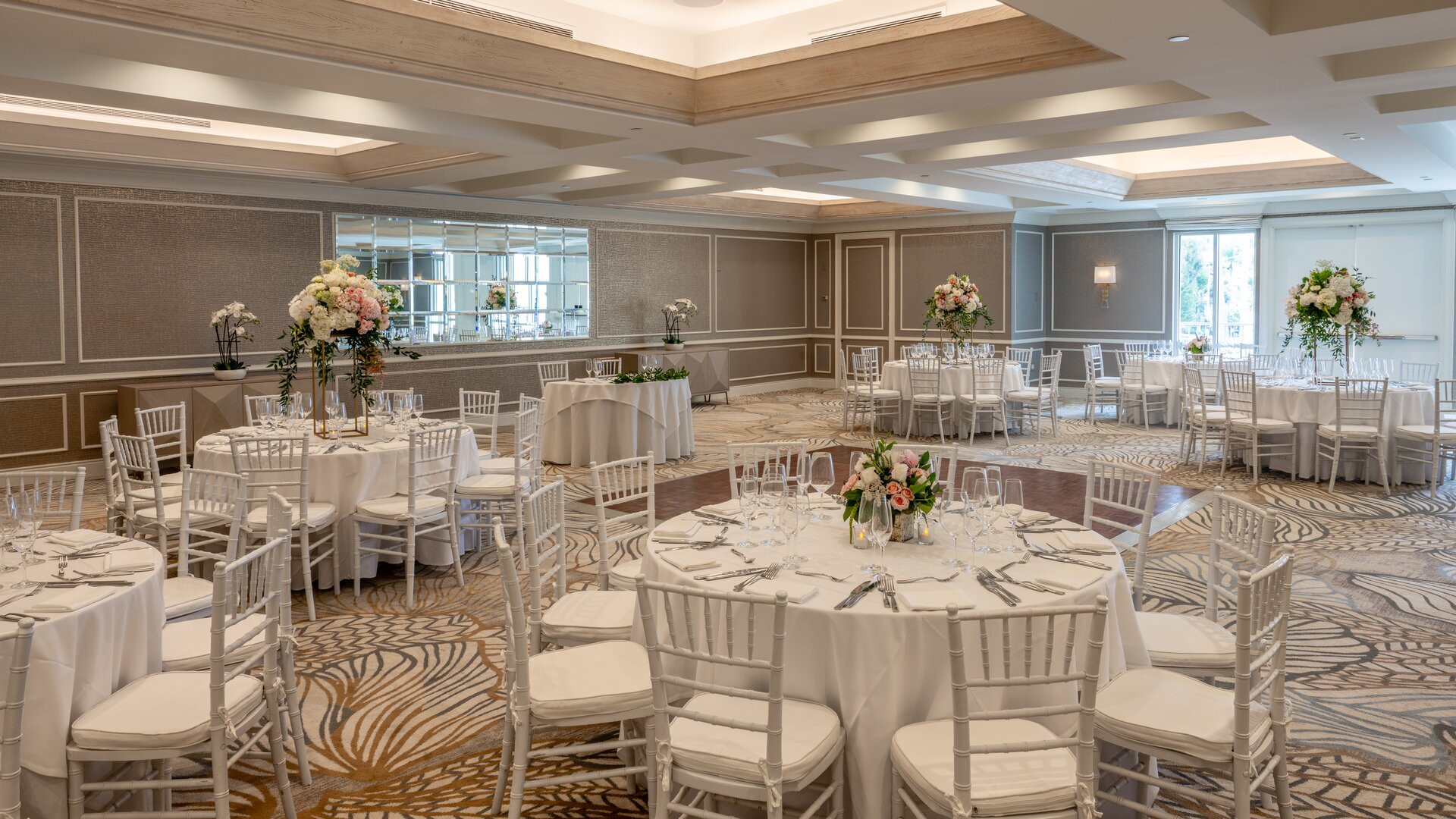 Laguna Room Event Space Wedding Setup