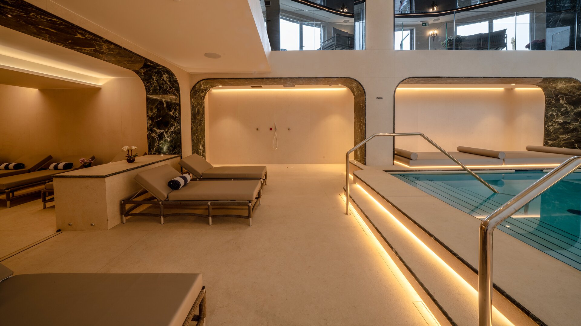 Indoor Pool Deck