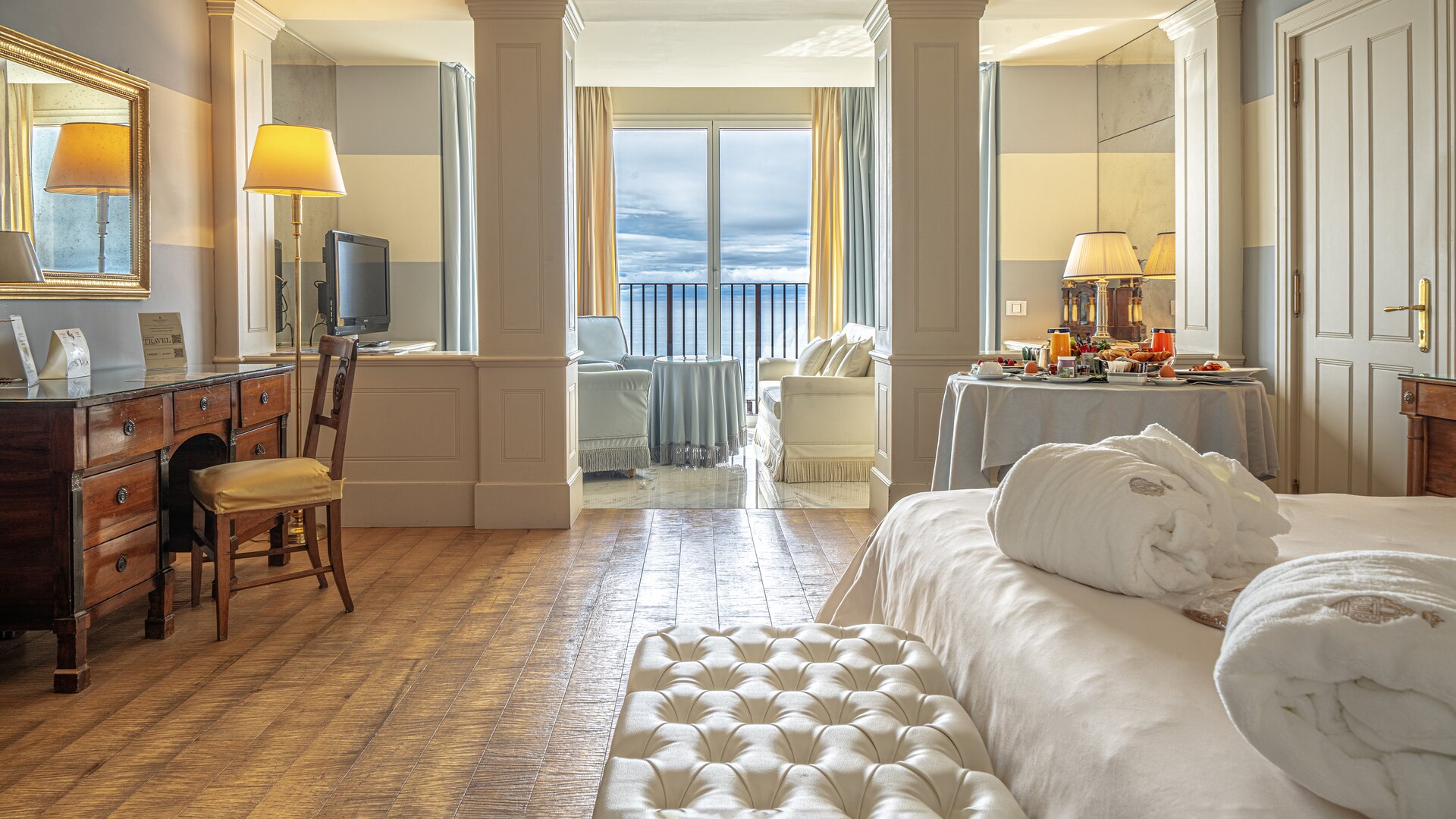Junior Suite View to Living Area