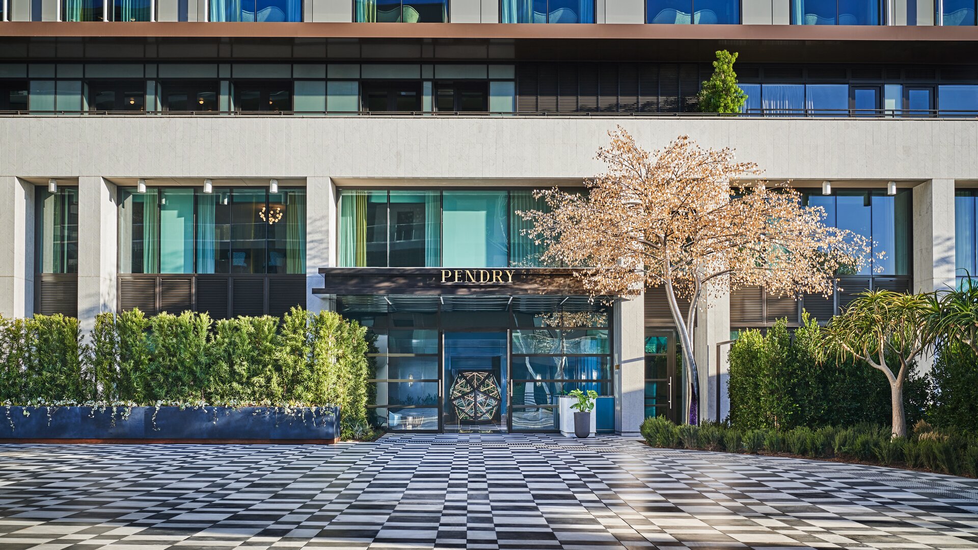 Exterior View of Entrance