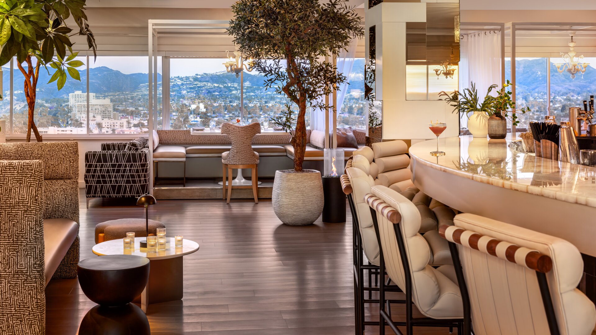 The Penthouse Bar Area