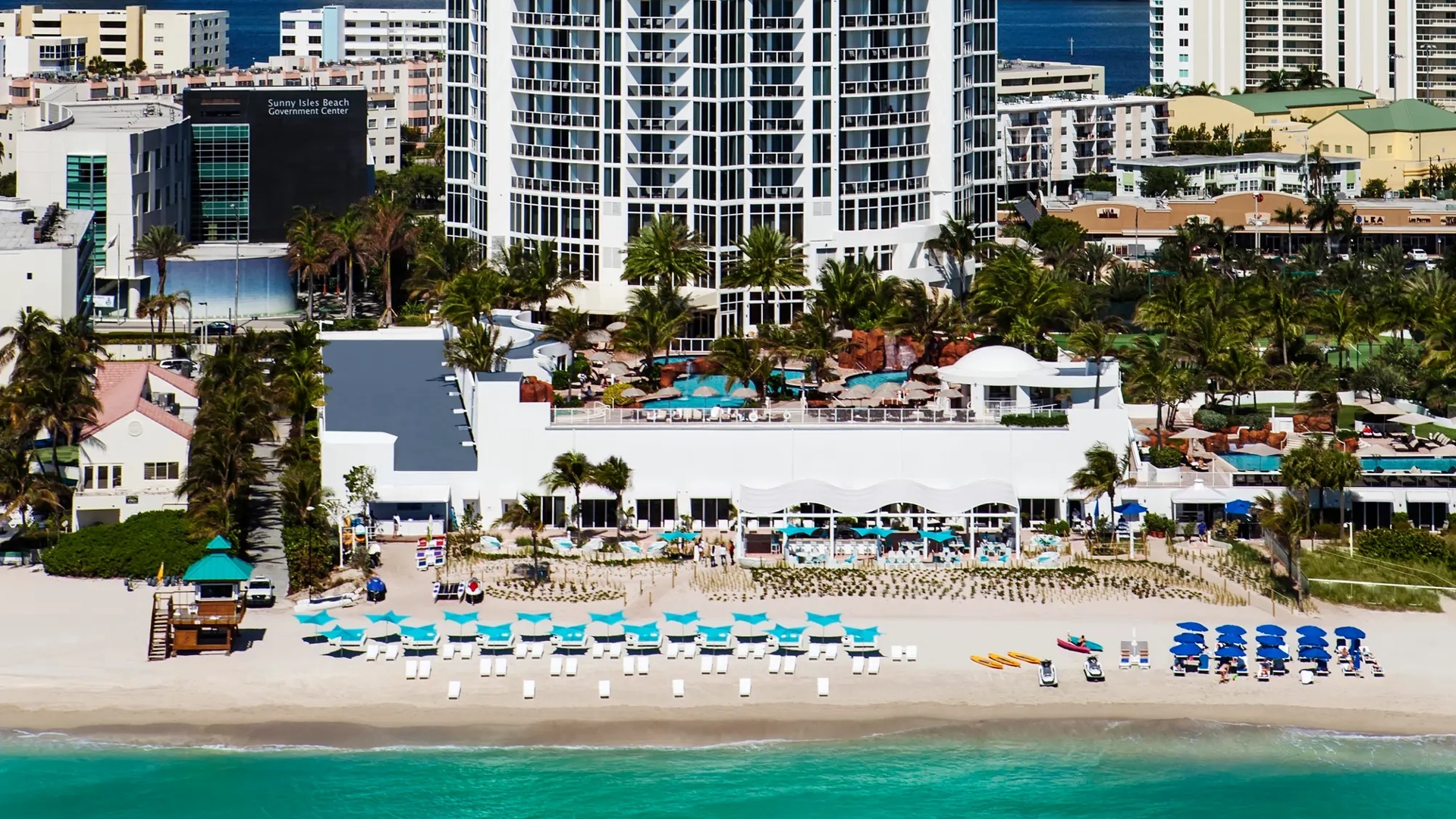 Exterior View from Beach