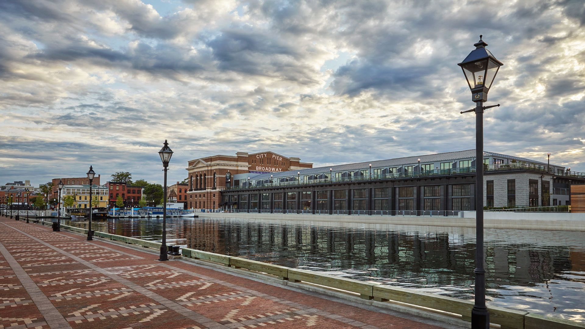 Exterior Wide Shot from Adjacent Pier