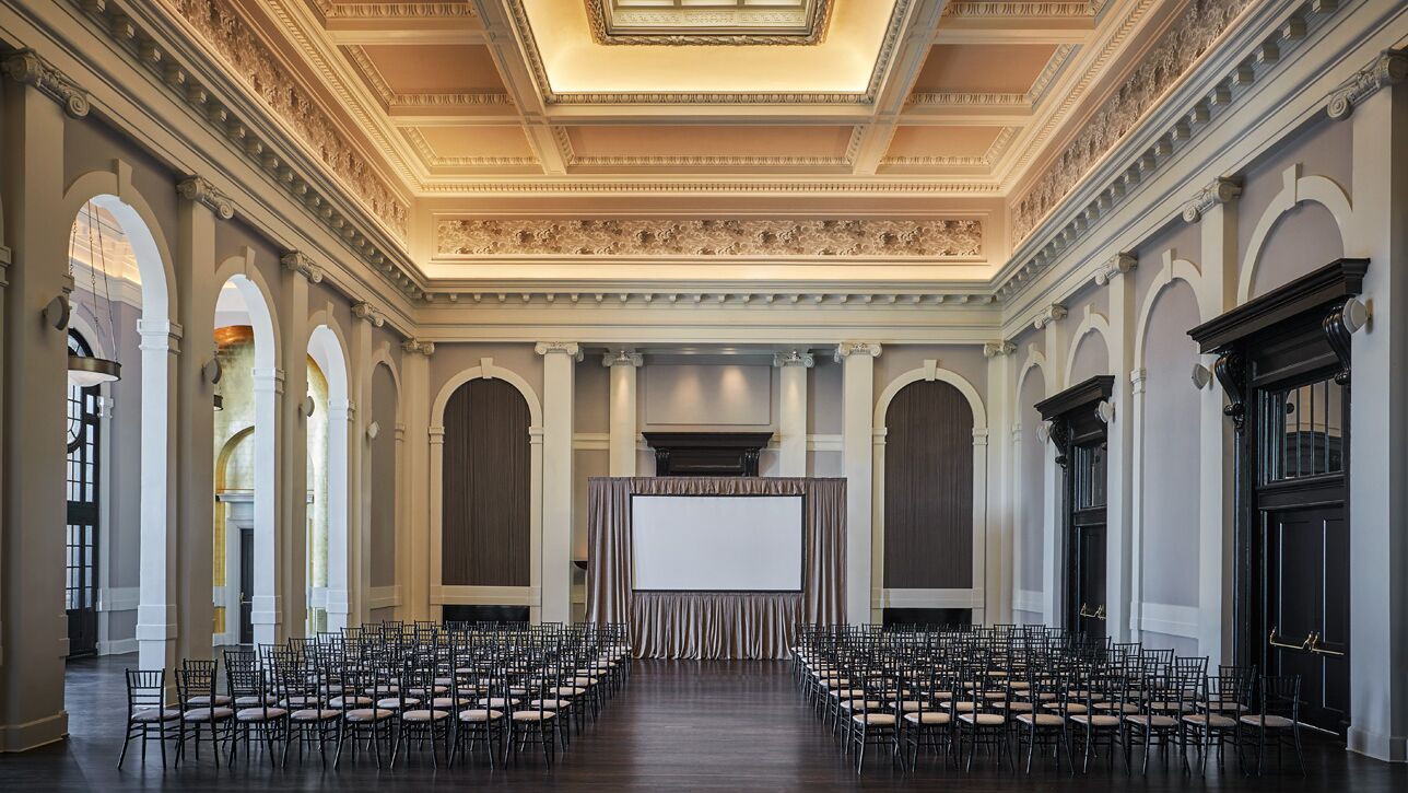 Sagamore Ballroom Event Space with Conference Seating