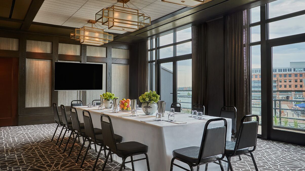 Parsons Room Event Space with Meeting Setup