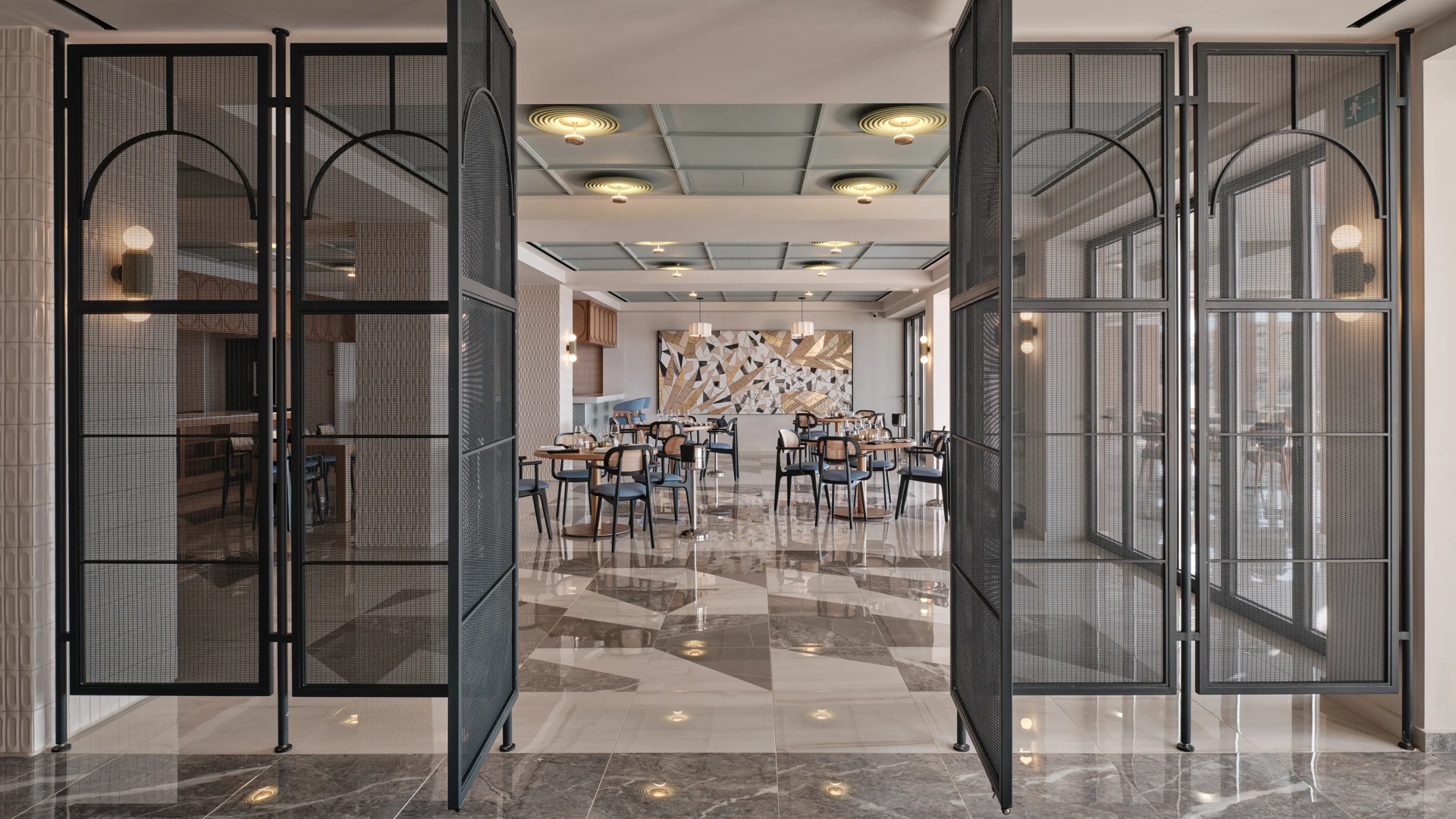 Madaros Restaurant Entrance
