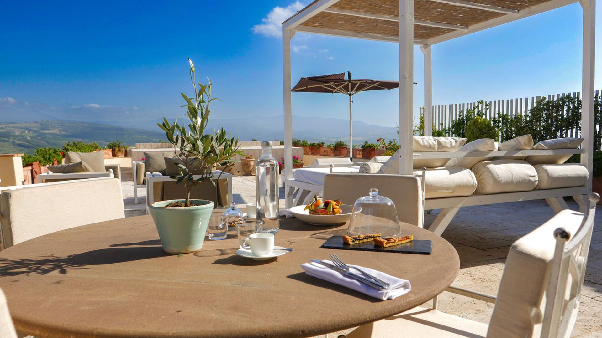Terrace Suite Outdoor Lounge and Dining Spaces