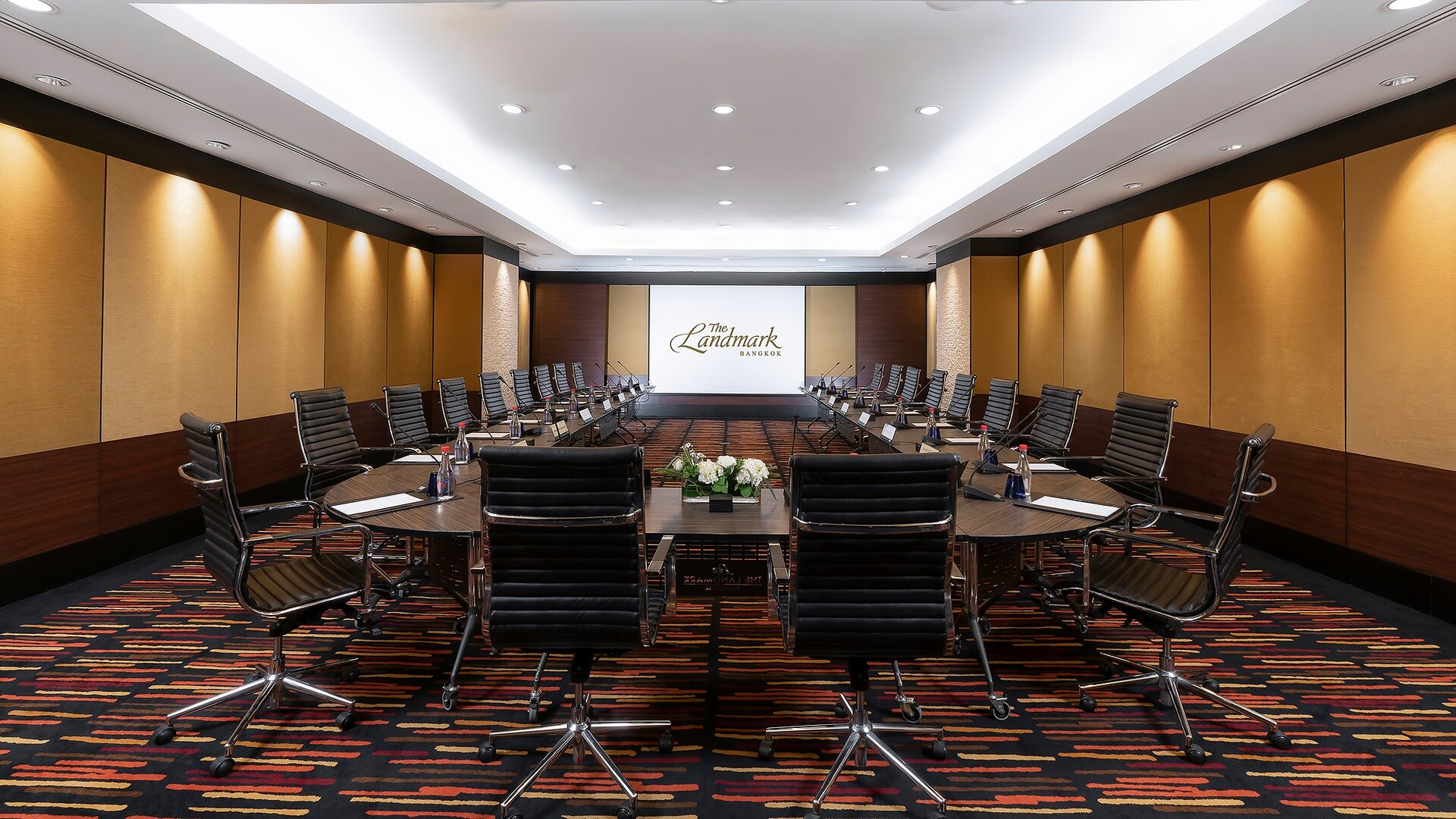 Landmark Room Event Space with U-shape Seating