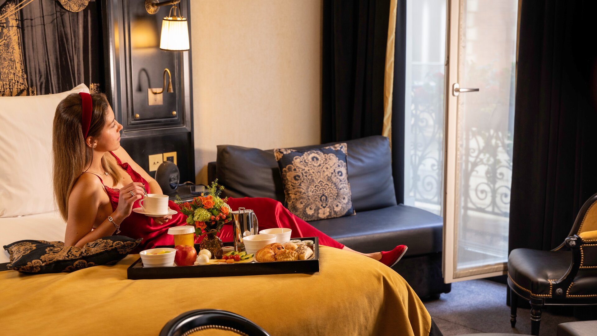 Room Service to Suite with Balcony