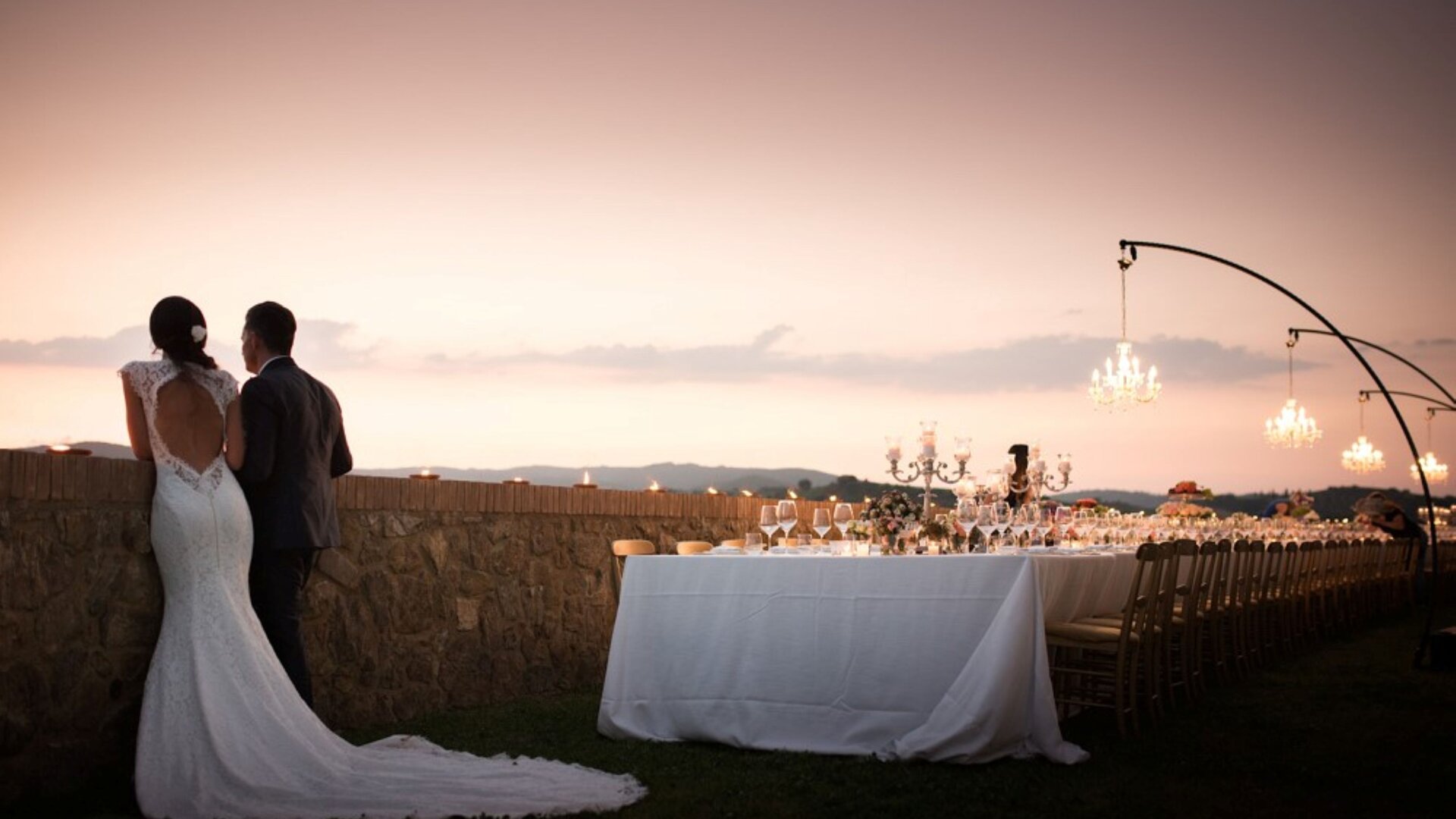 Outdoor Wedding Reception