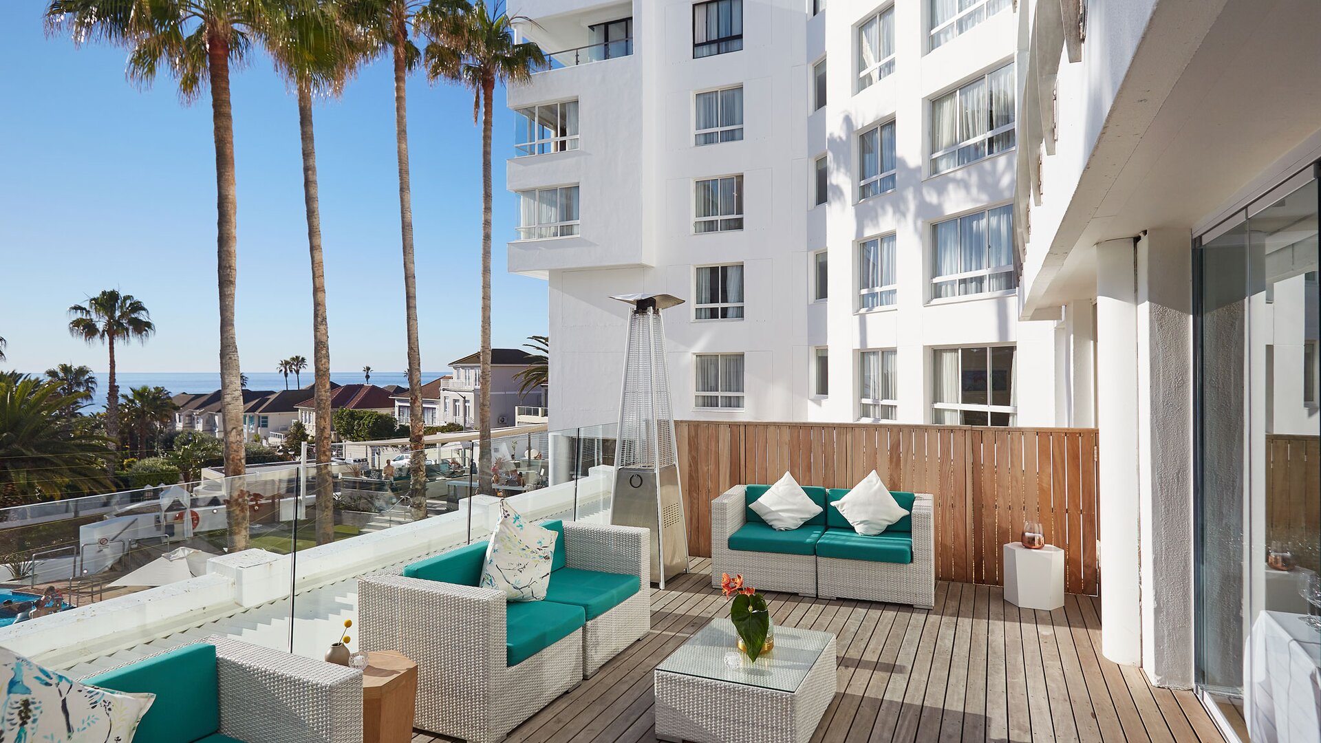 Deck with Outdoor Lounge Event Space
