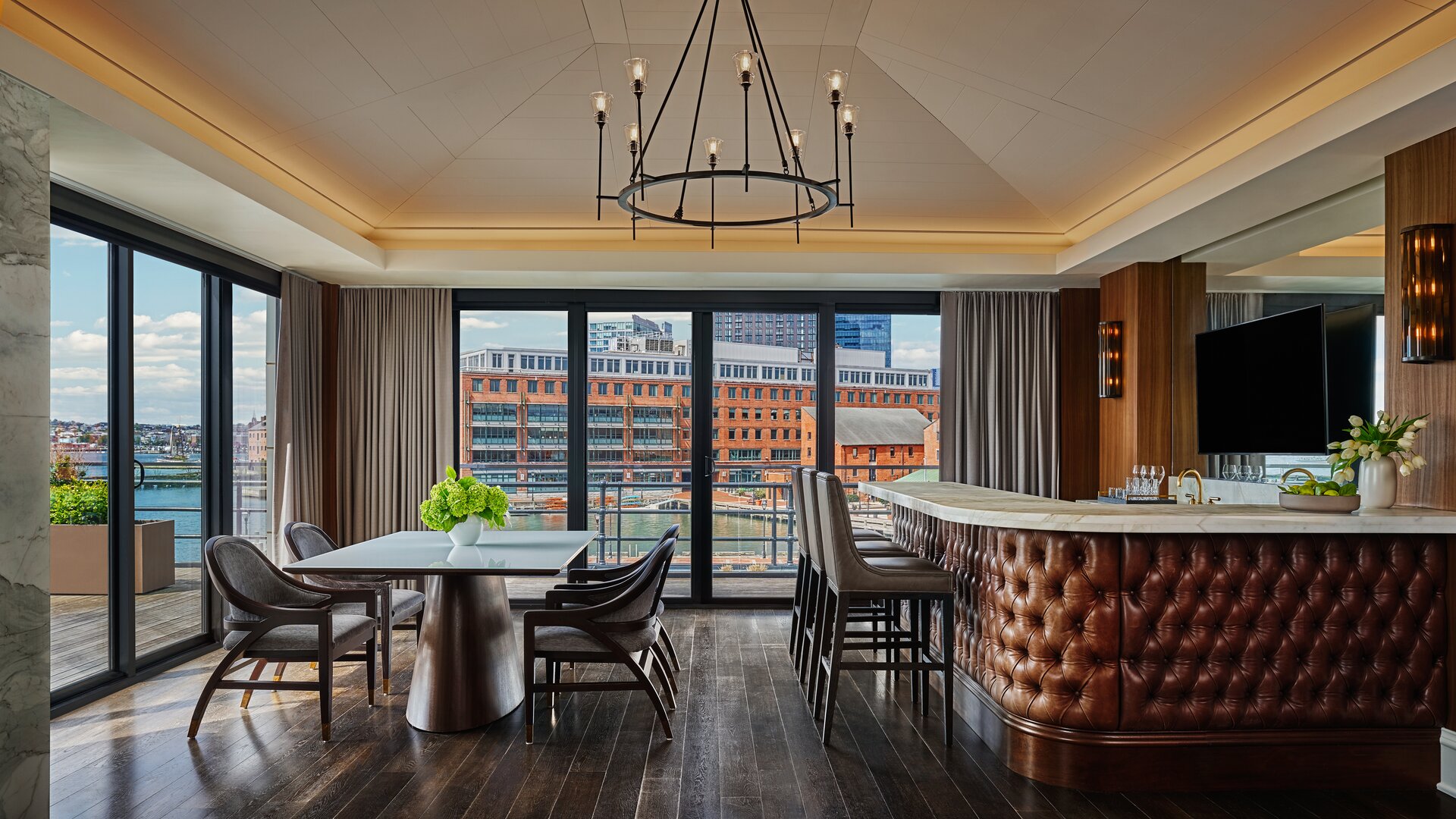 Sagamore Suite Dining and Bar Spaces