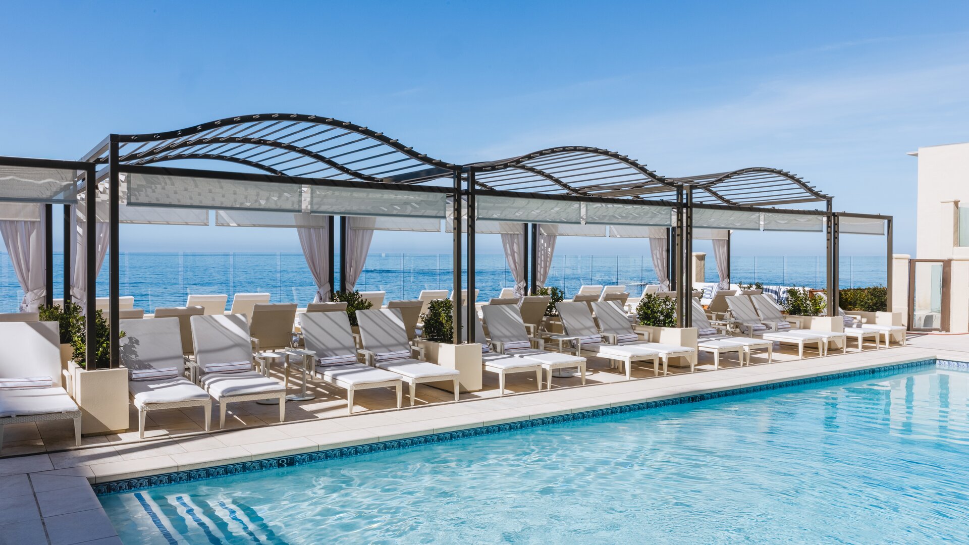 Outdoor Pool View from Angle