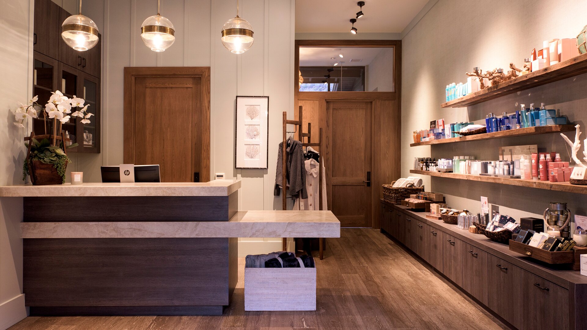 Sycamore Spa Reception and Shop