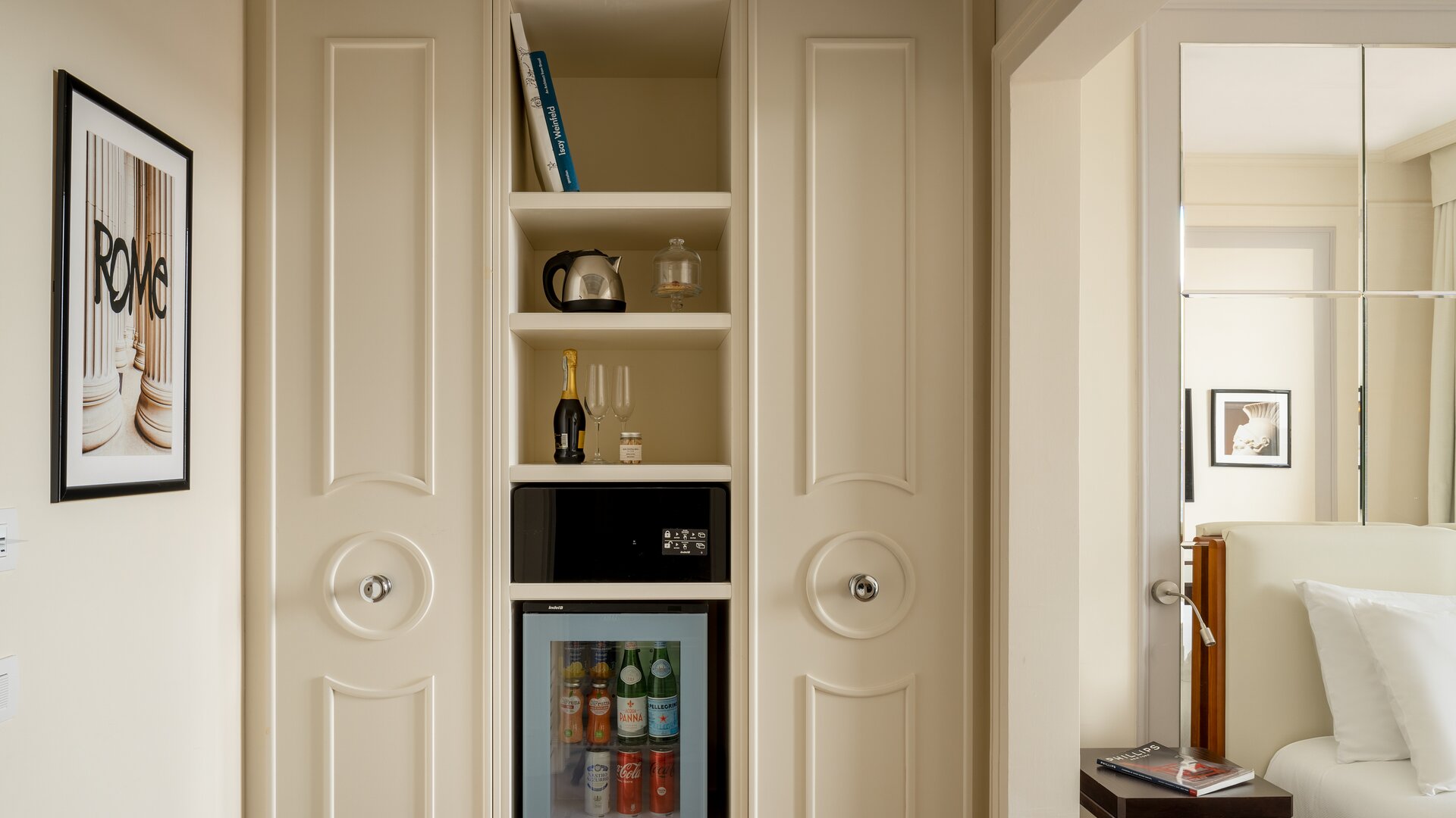 Premium Guestroom Minibar Area