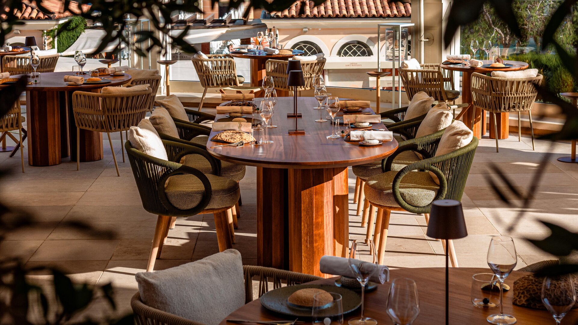 Blue Bay Marcel Ravin Restaurant Outdoor Dining