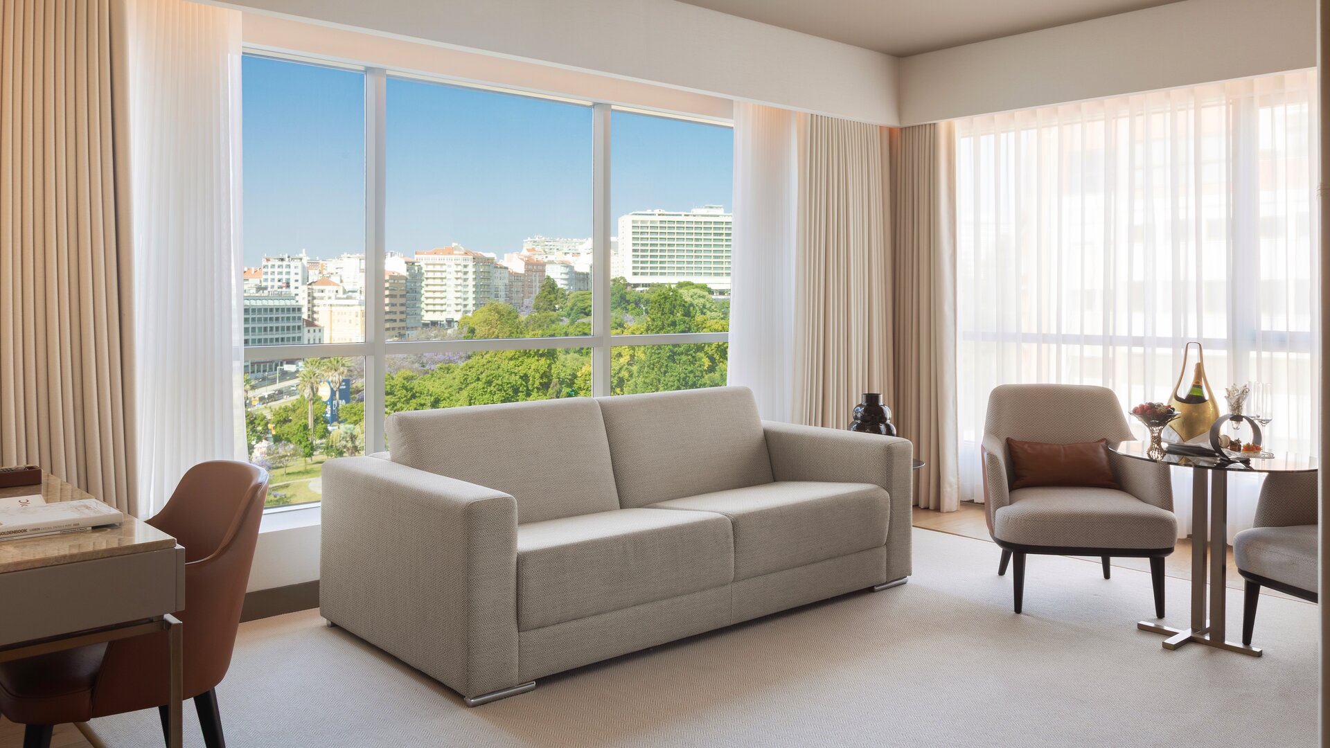 Premium Suite Living Space Overview