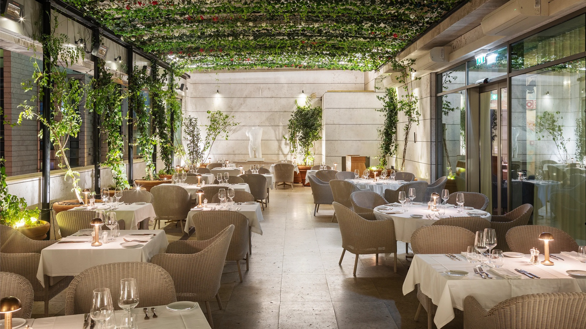 Allora Restaurant Terrace Seating