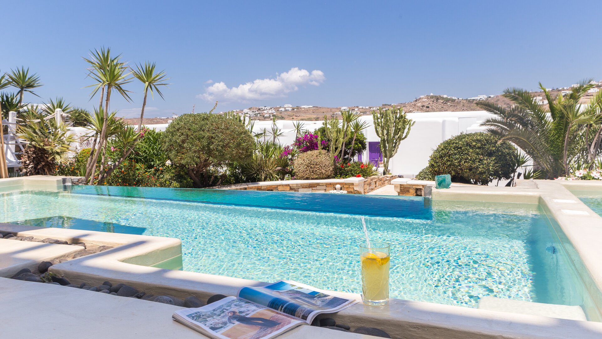 Suite with Pool, Drink by Pool