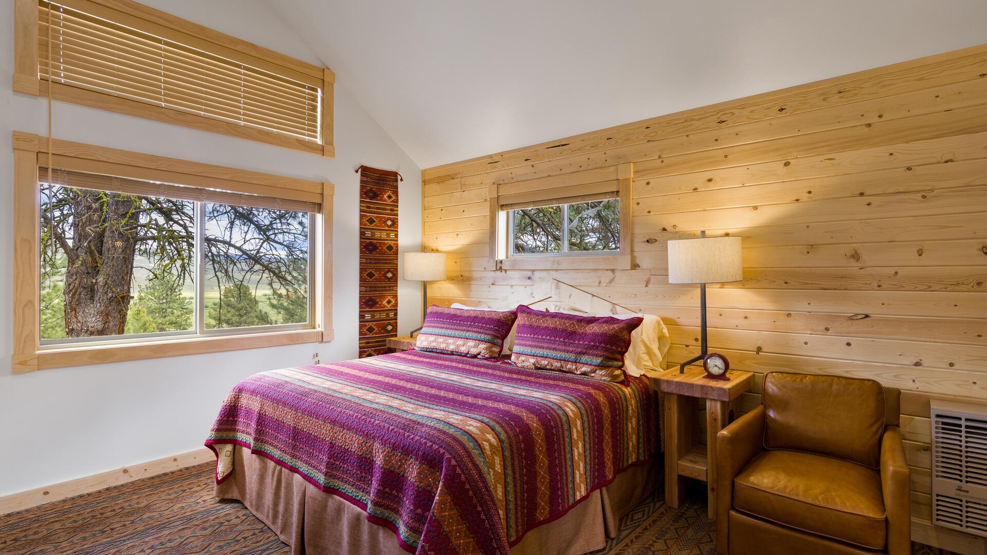 Sunrise Cabin Bedroom