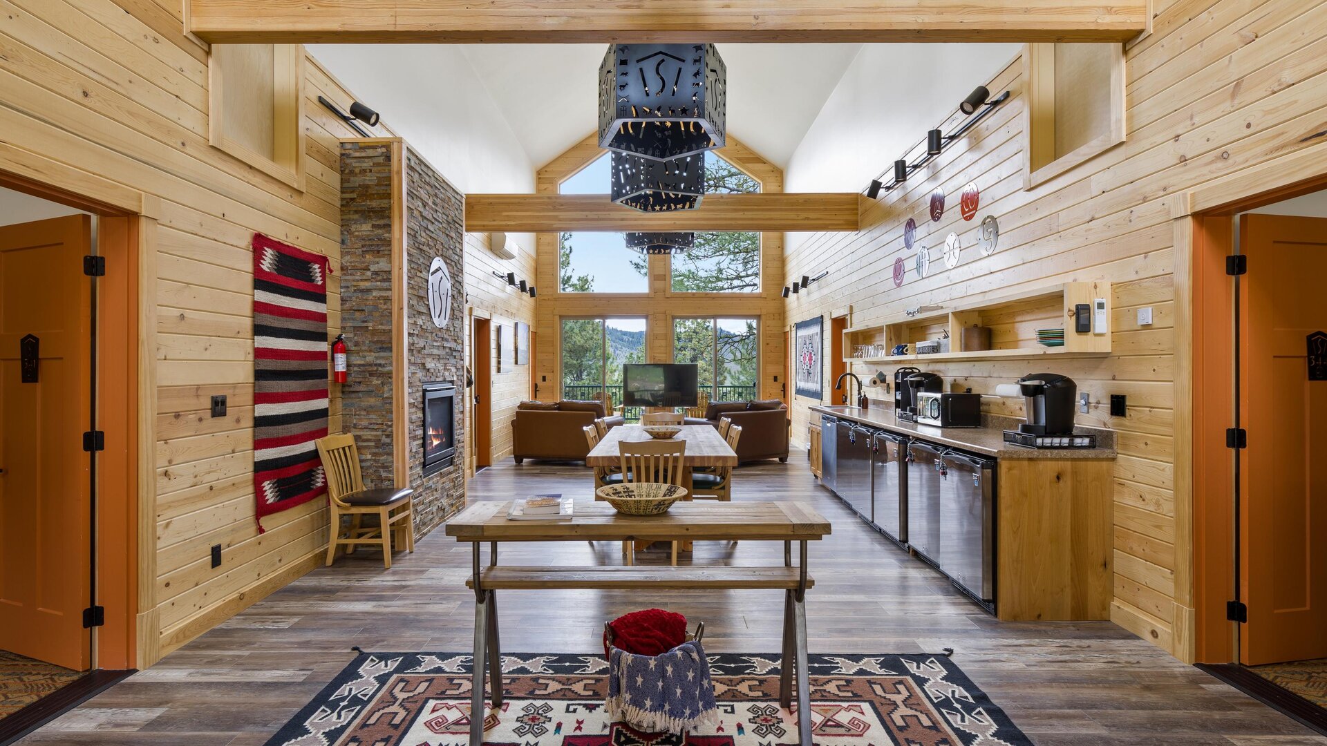 Sunrise Cabin Kitchen